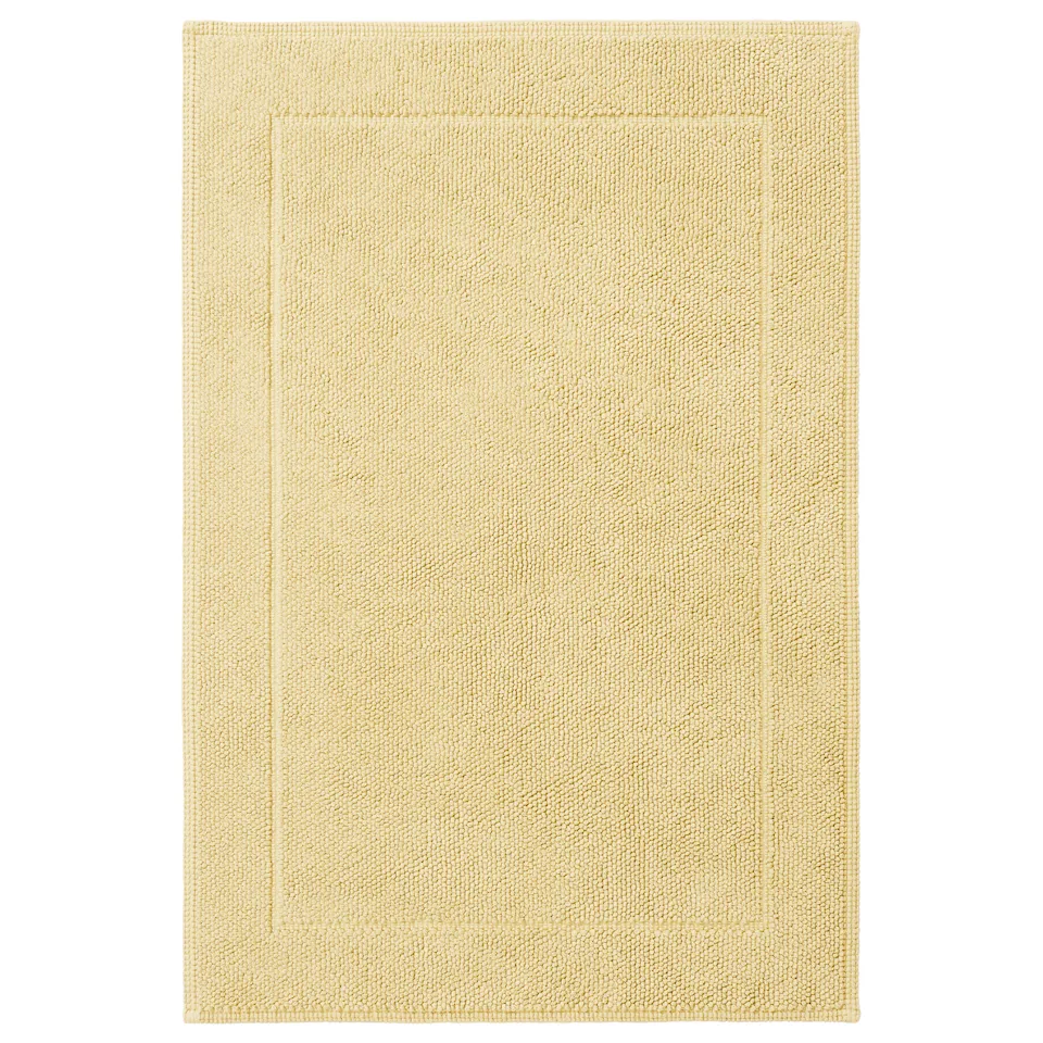 Portofino Pale Yellow bath mat