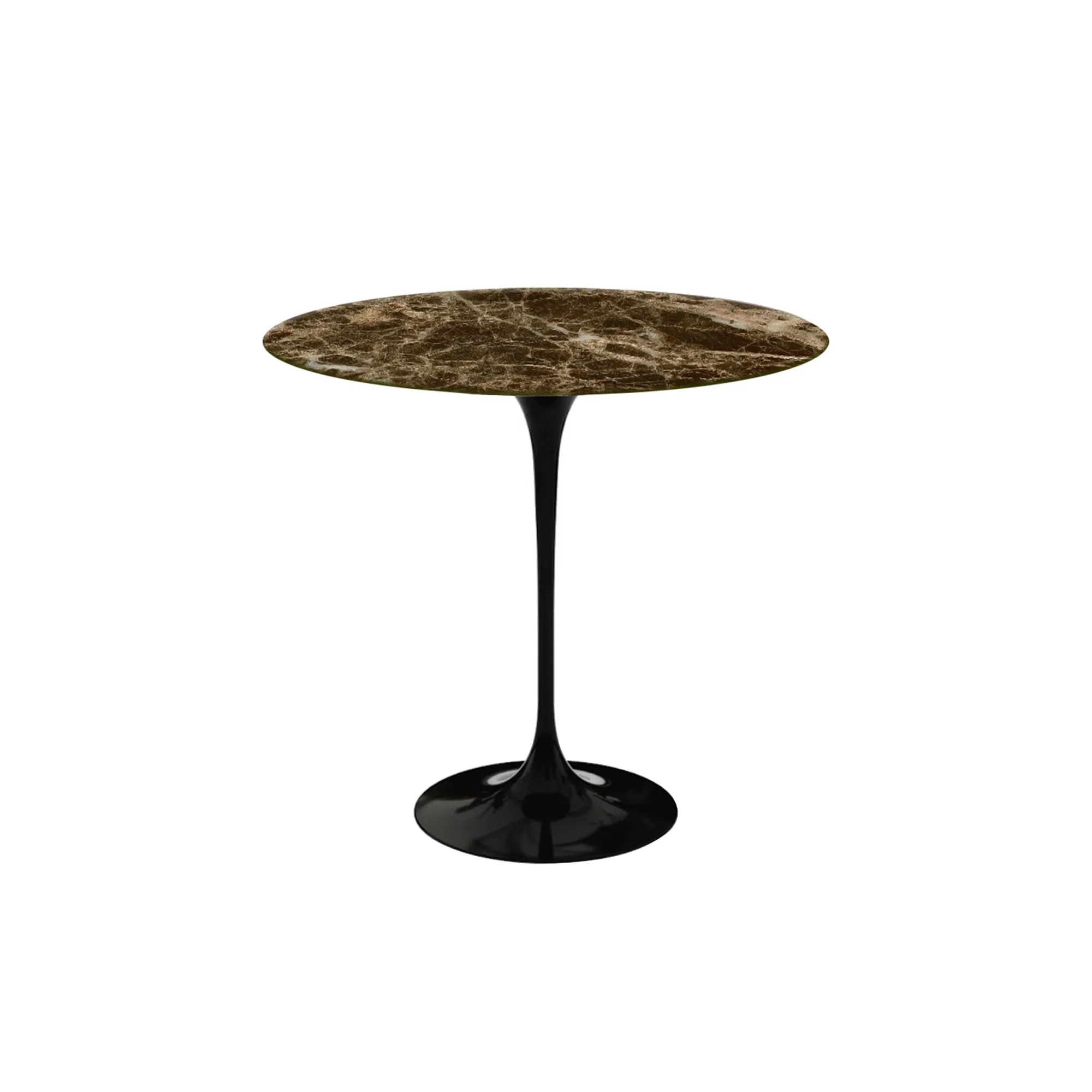 Saarinen Oval Side Table Black - 1