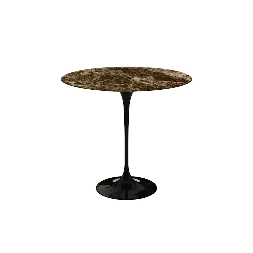 Saarinen Oval sivupöytä Black