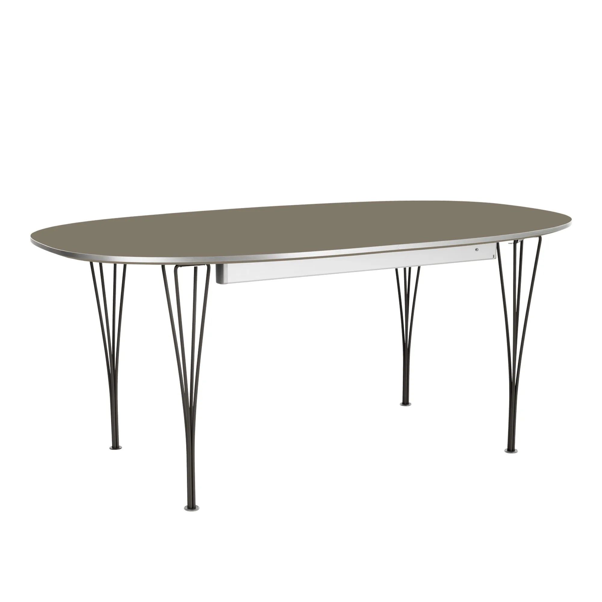 B619 Superellipse uitschuifbare eettafel 180–300 x 120 cm - 1