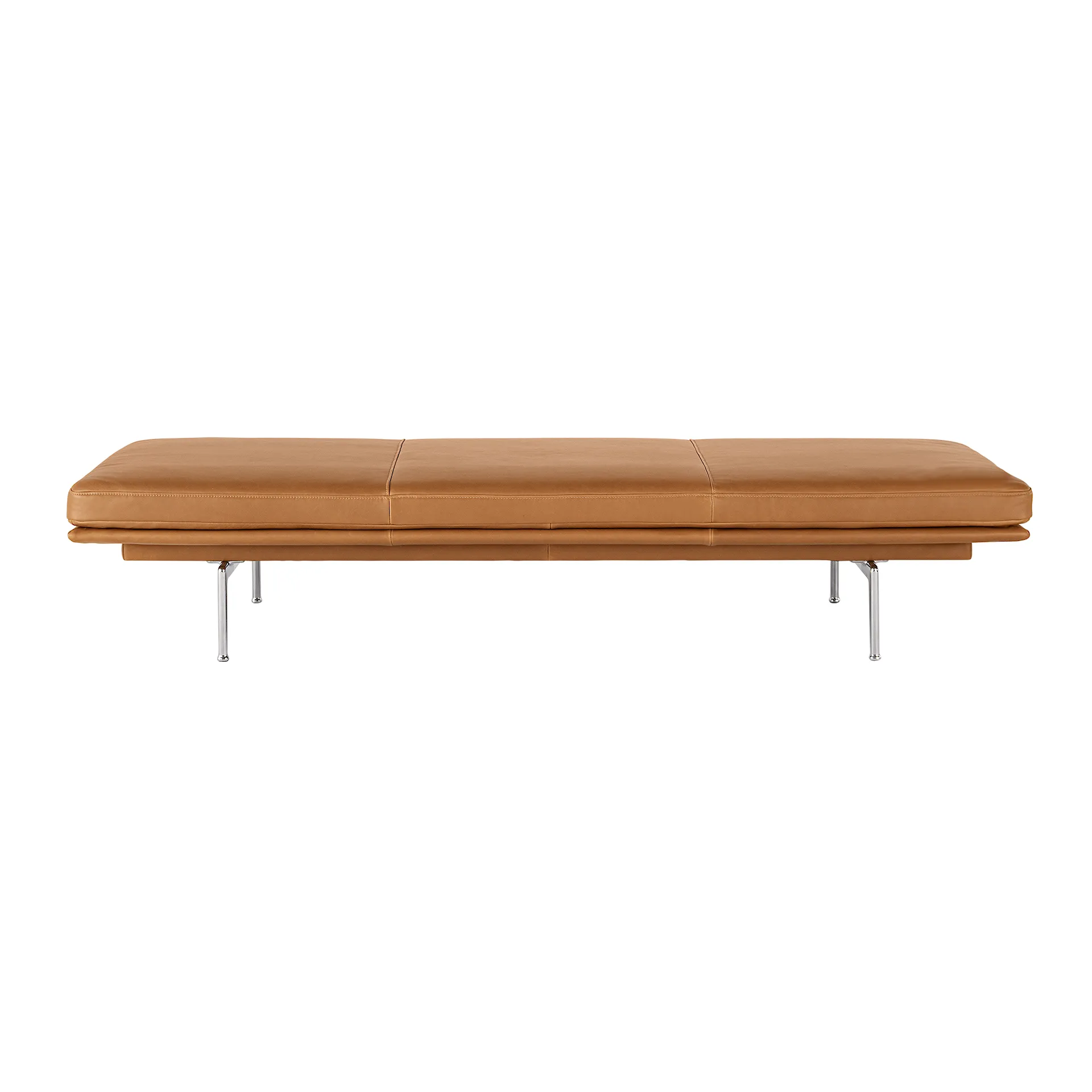 Outline Daybed / Polished Aluminium Base - Muuto - NO GA