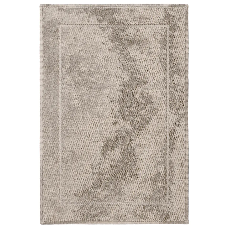 Portofino Light Brown bath mat