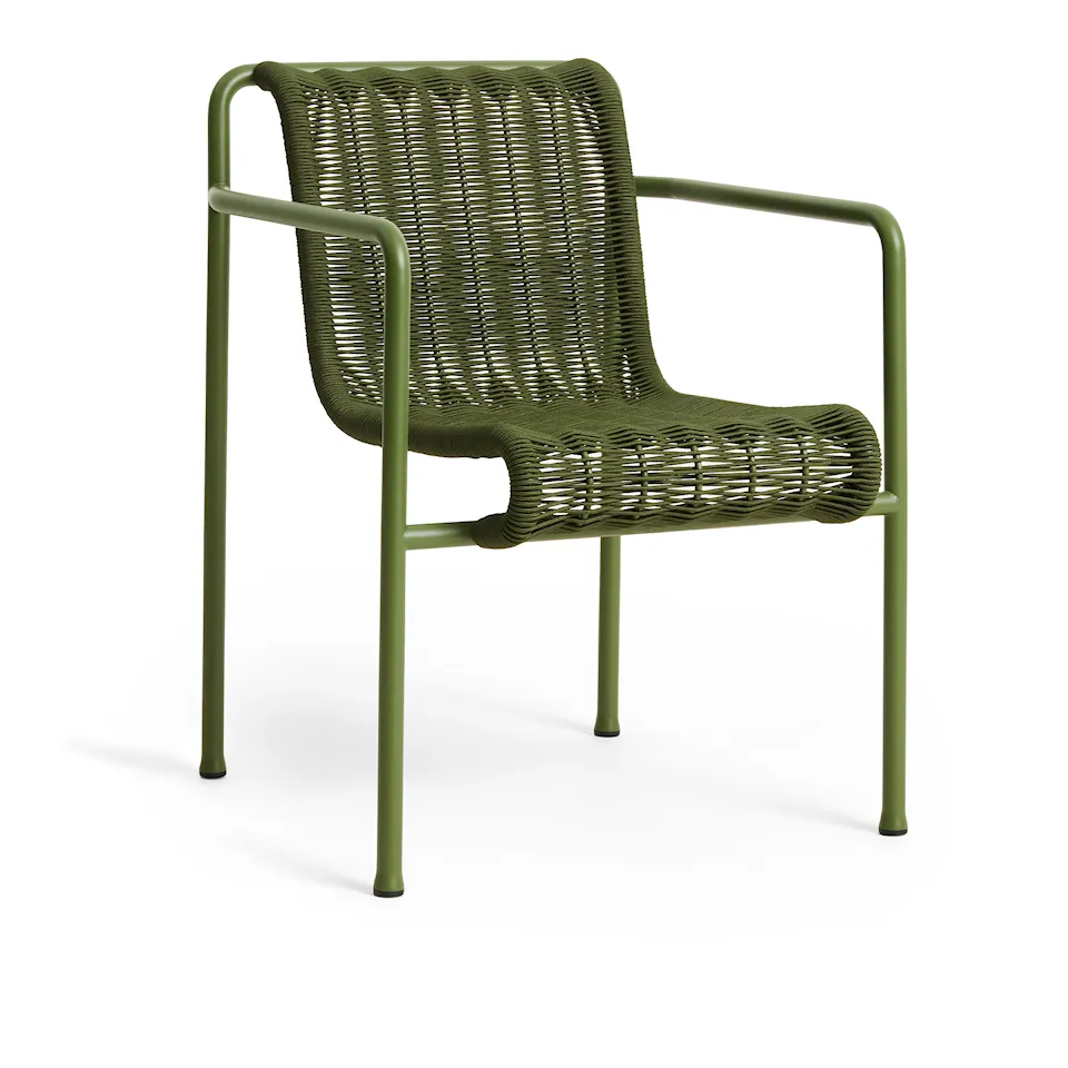 Palissade cord armchair - Olive