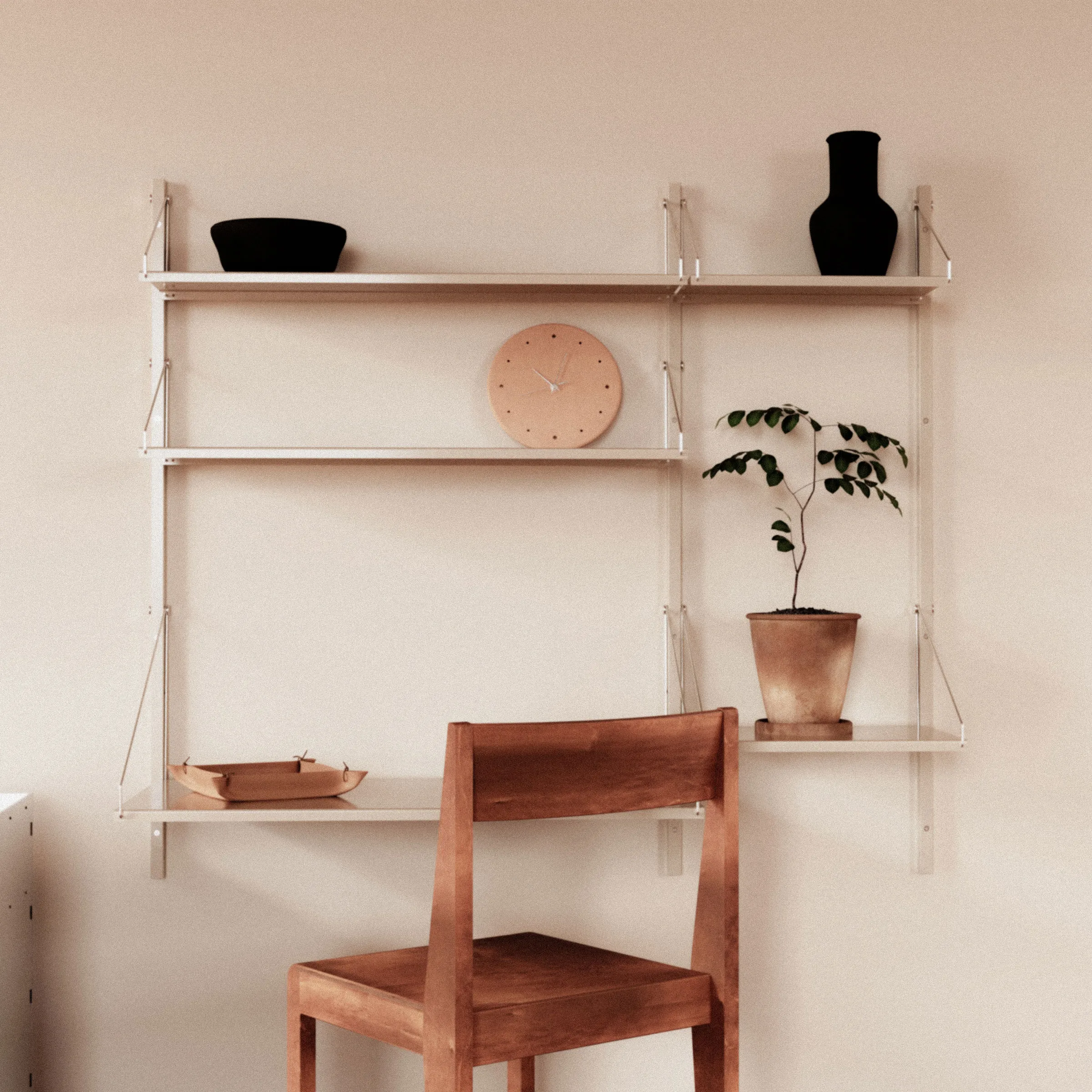 Shelf Library Desk Section reolsystem 108/80 - 2