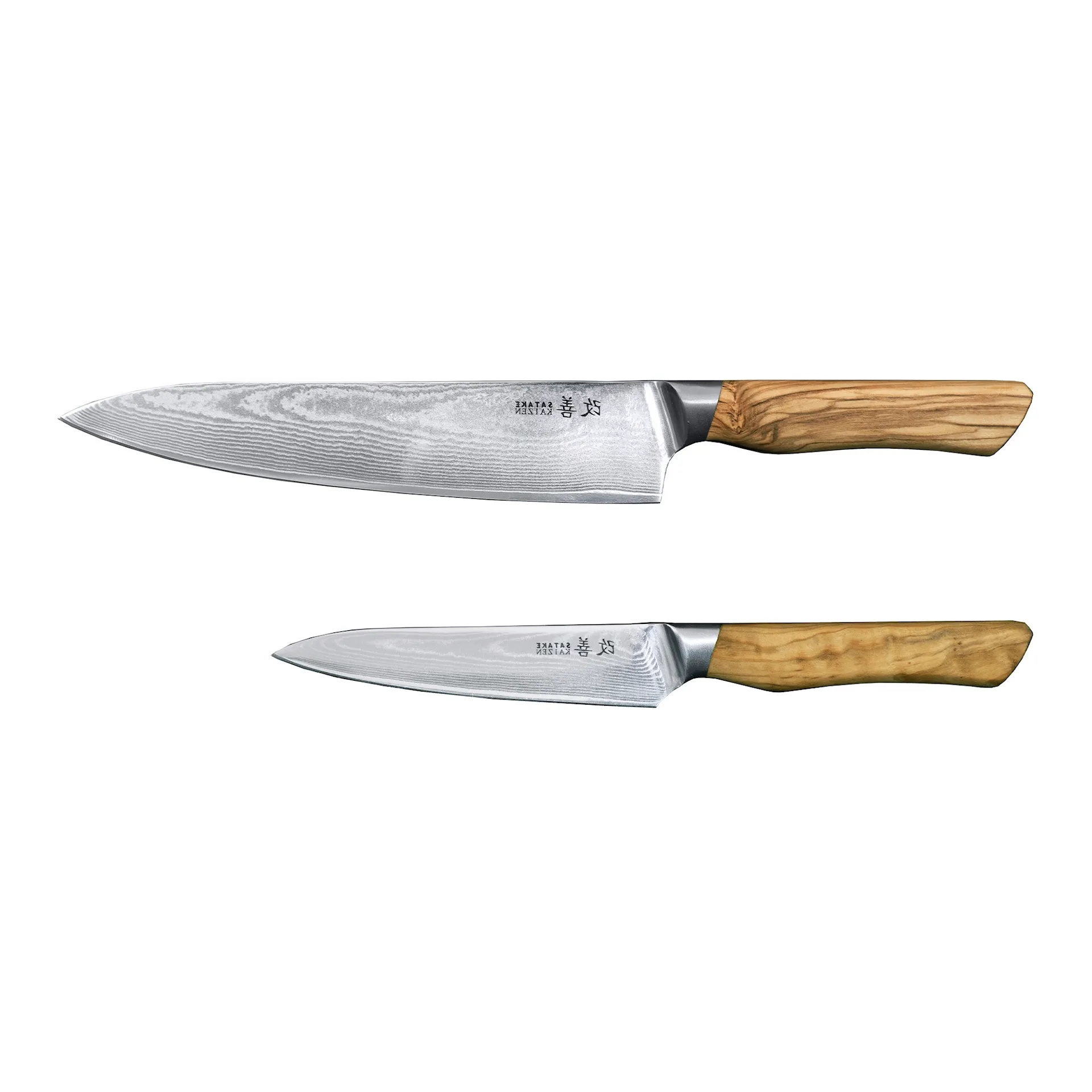 Kaizen Knivsæt 2 stk - Santoku & Petty - Satake - NO GA