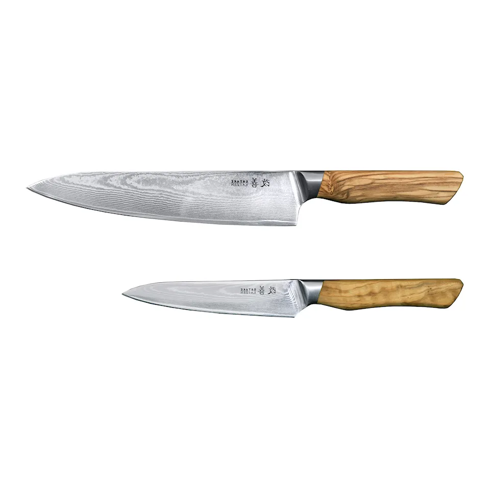 Kaizen Puukkosetti 2 kpl - Santoku & Petty