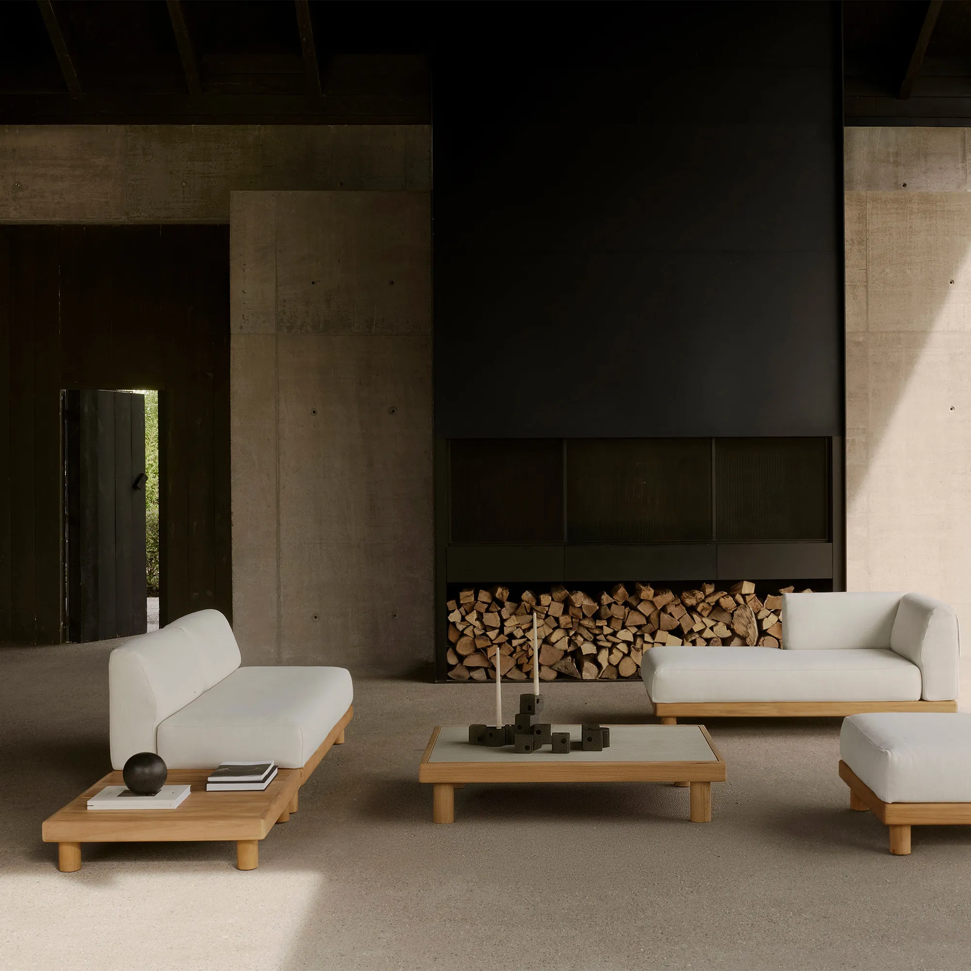 Monocle 2-zits buitenbank - 8