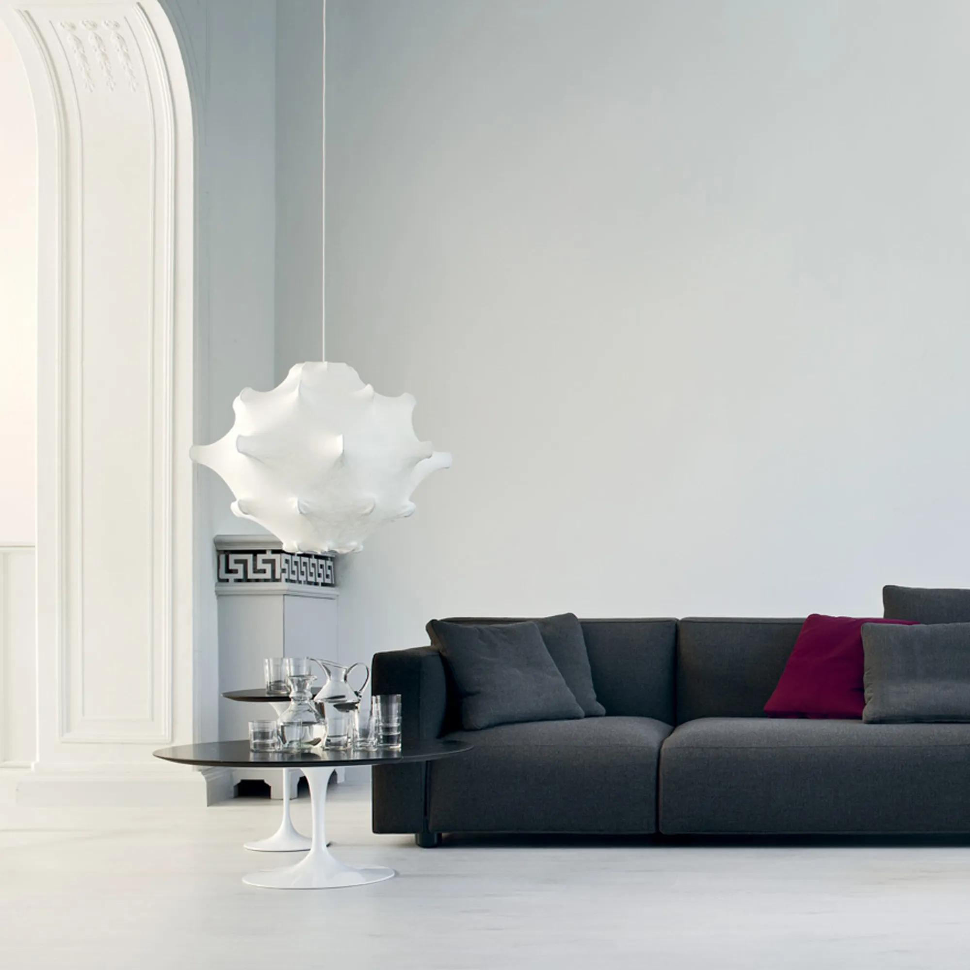 Saarinen Round sofabord Ø 91 cm White