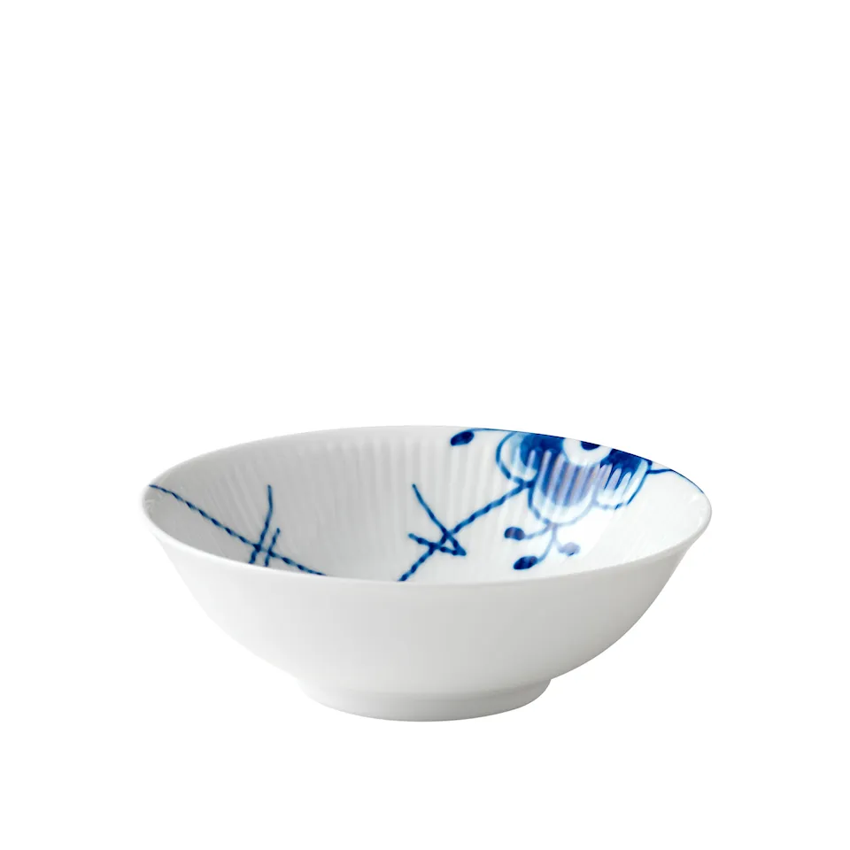 Blue Fluted Mega Bowl 35 cl / 16 cm