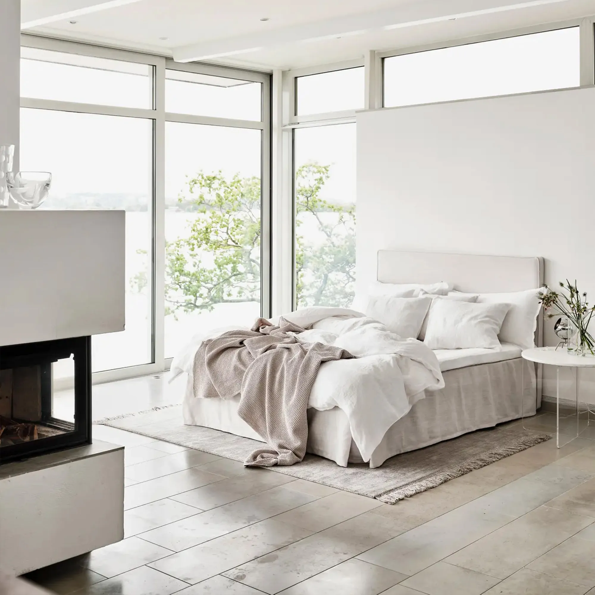 Venezia Linen Ivory sprei - 5