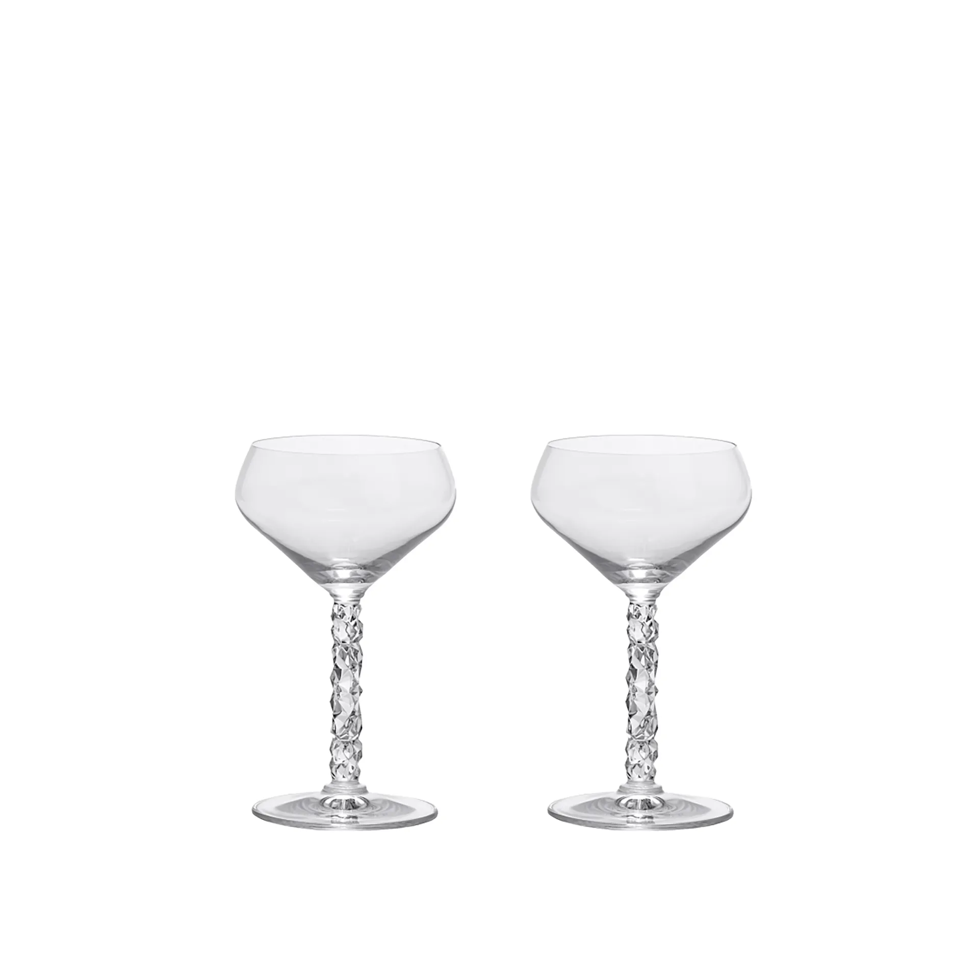 Carat Coupe 25 cl - Set of 2 - Orrefors - NO GA