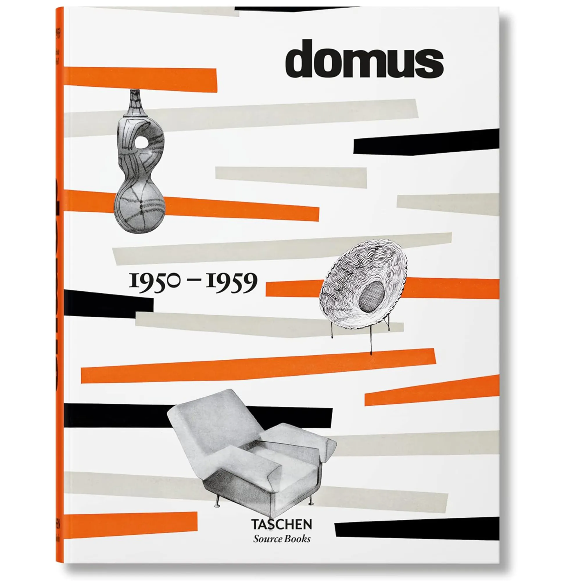 domus 1950s arkkitehtuurikirja - 1