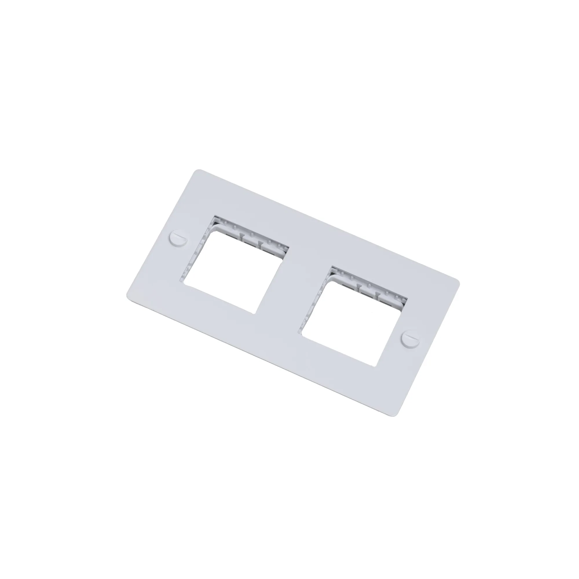 2G Wall Plate Horizontal No Infills - 1
