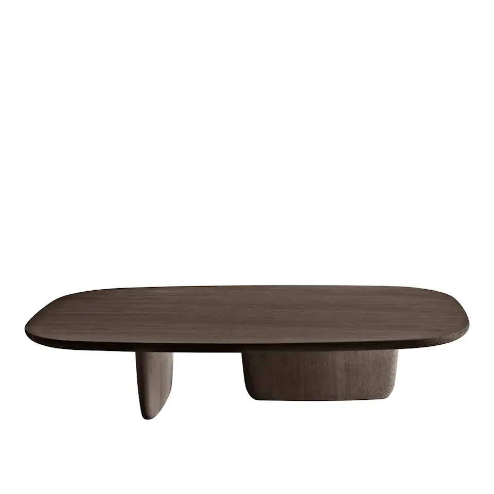 Tobi-Ishi Small Table, Smoked Stained Oak