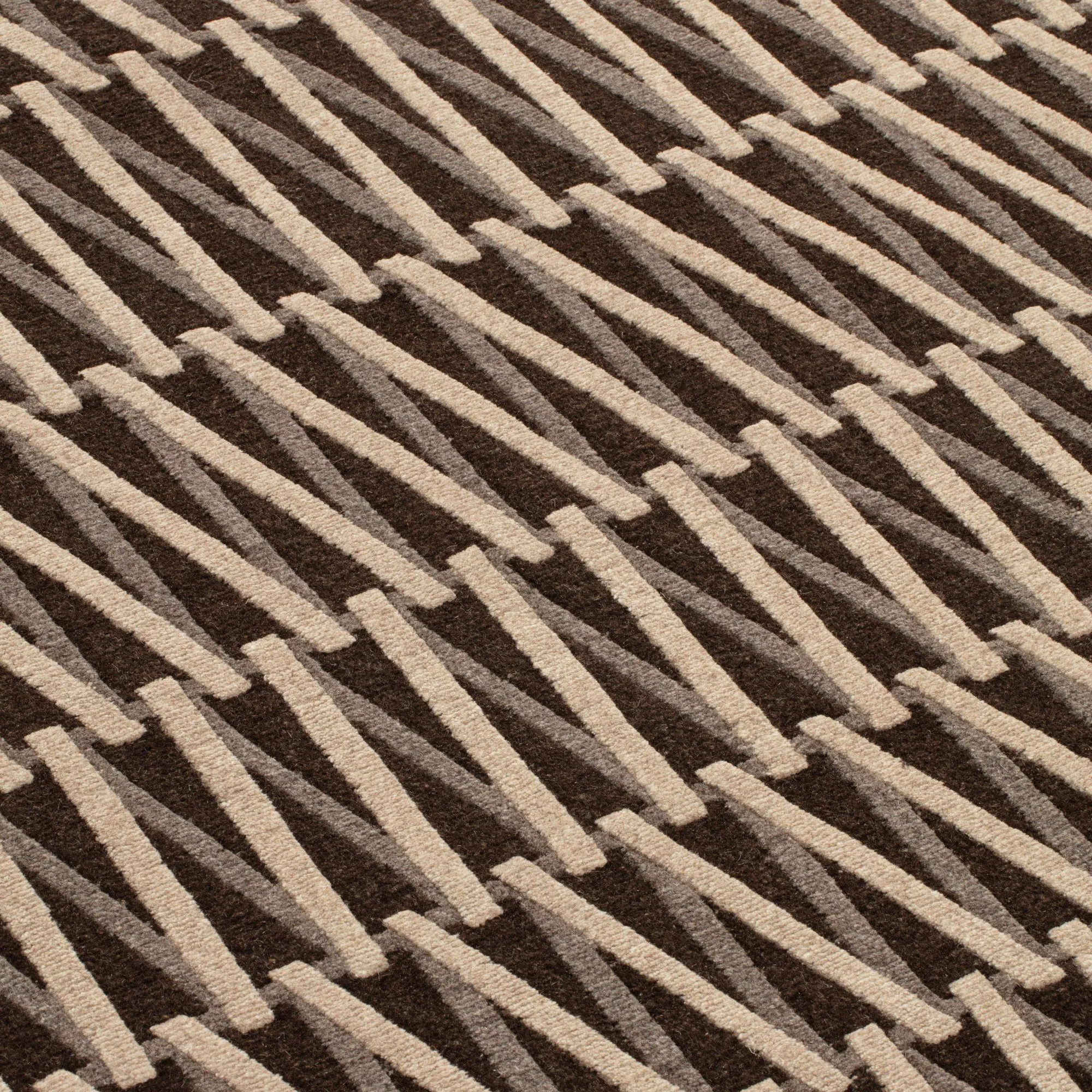 Spiralé wool rug - 2
