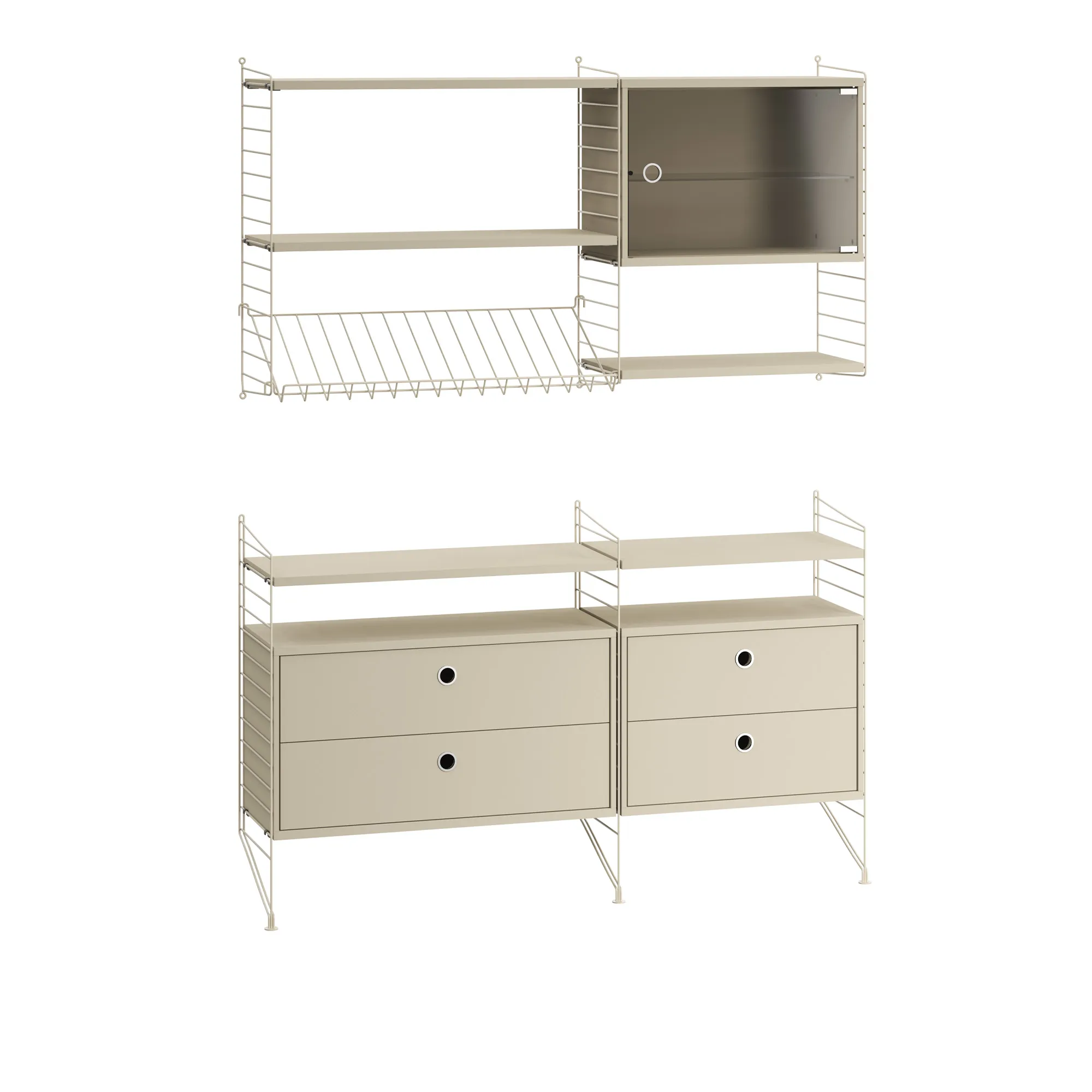 Living room shelving system T - 1