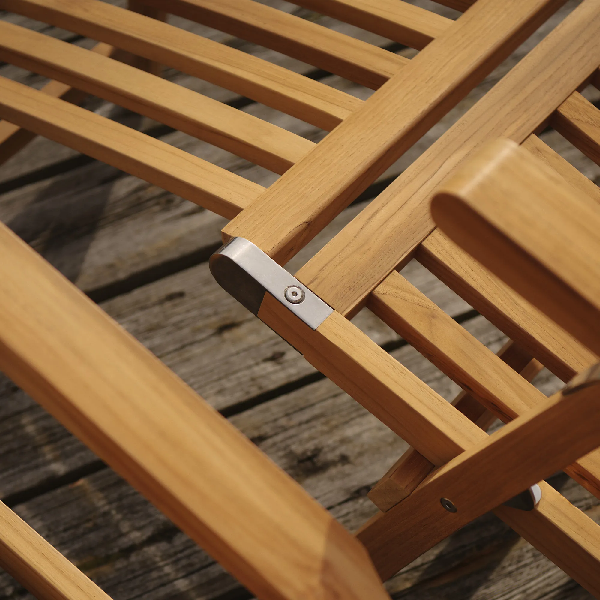 Midsummer vierkante bijzettafel voor buiten en 2 tuinstoelen - 6
