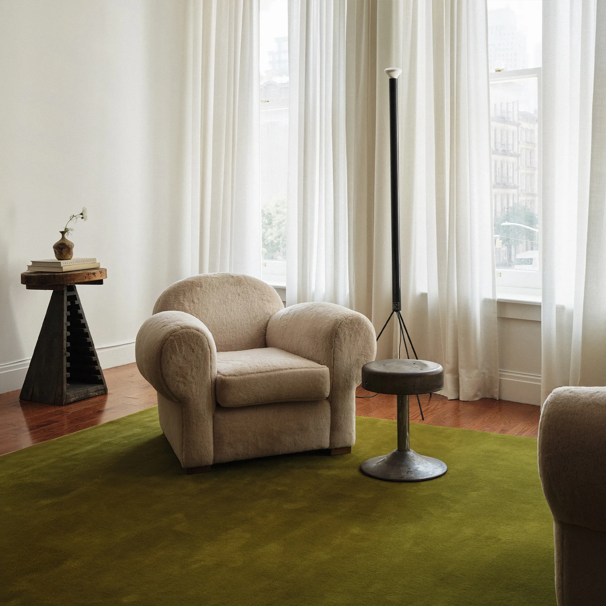 Grand Milano Green uldtæppe