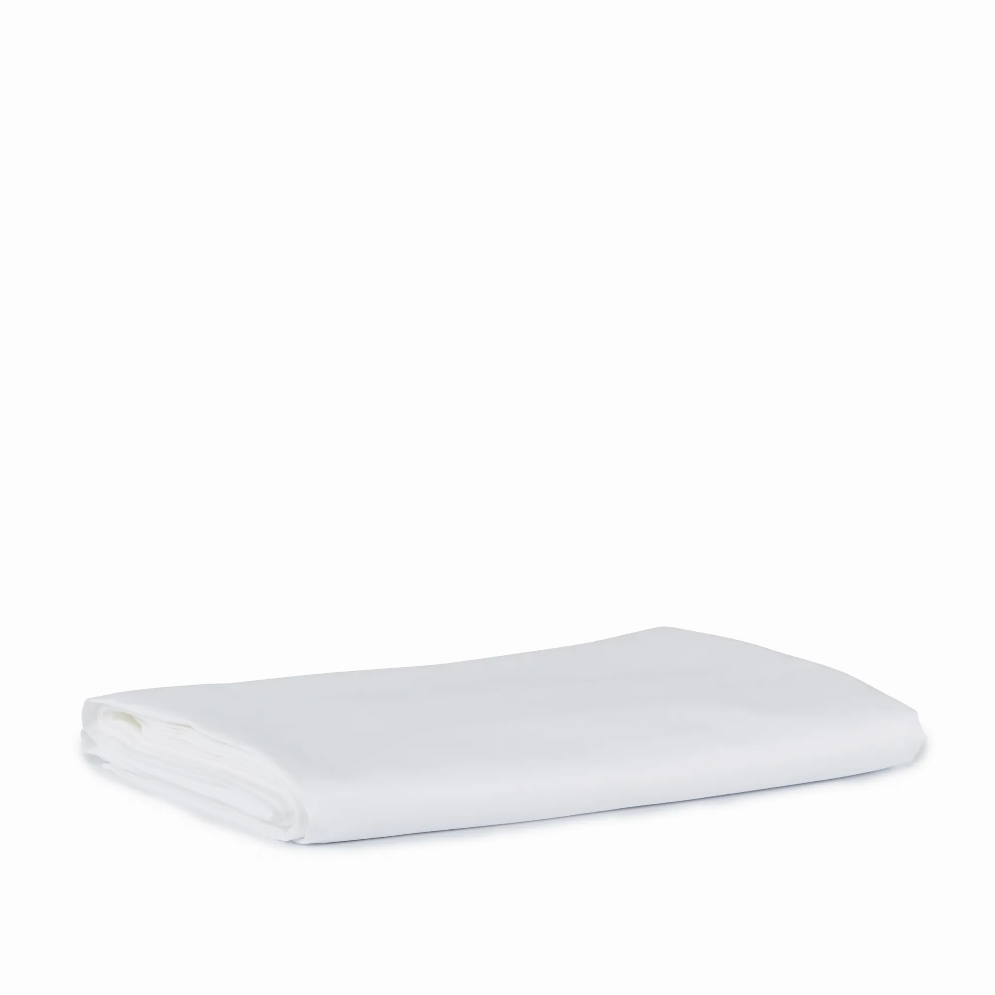 Satina Flat Sheet Organic White - 1