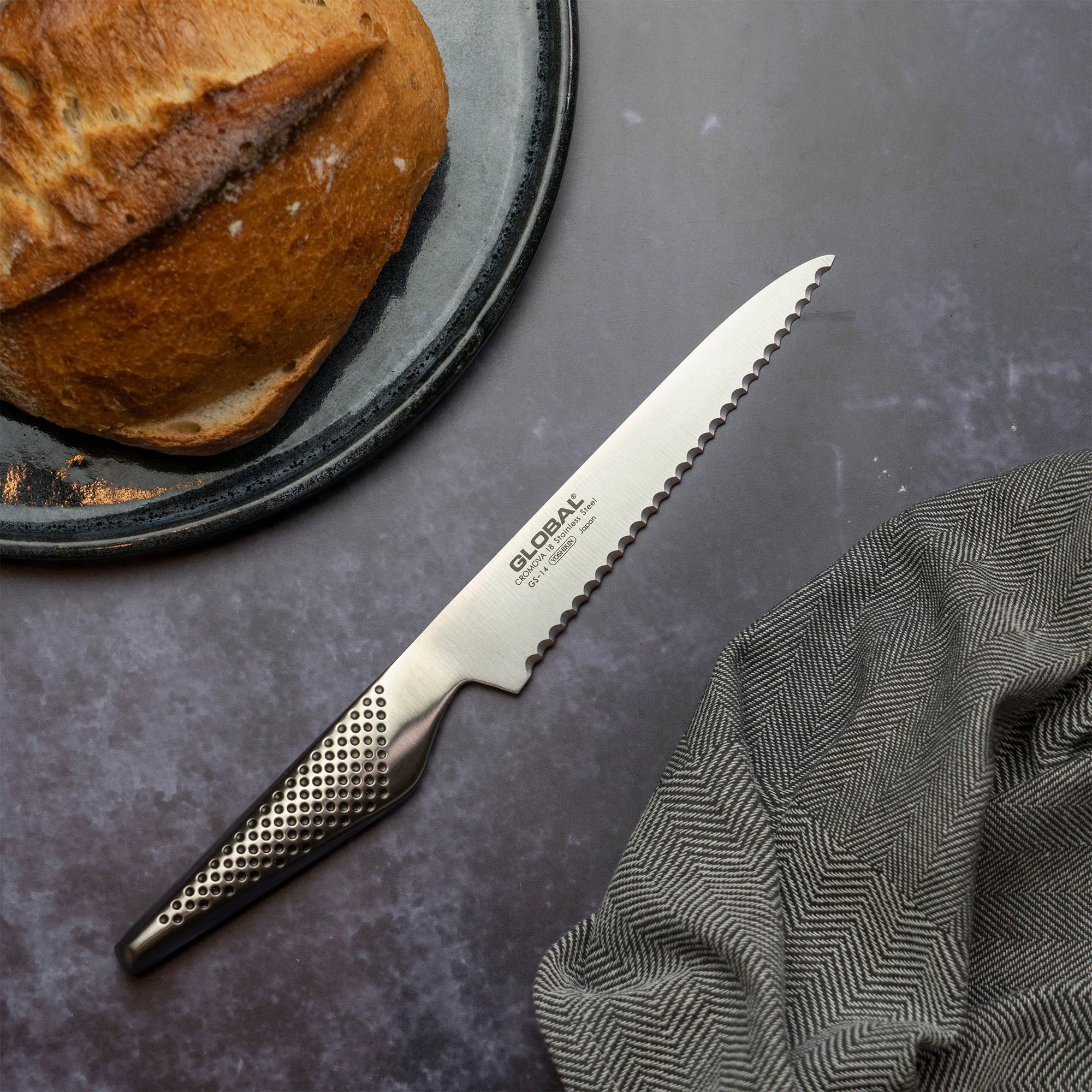 GS-14 Allroundkniv savtakket 15 cm - 2