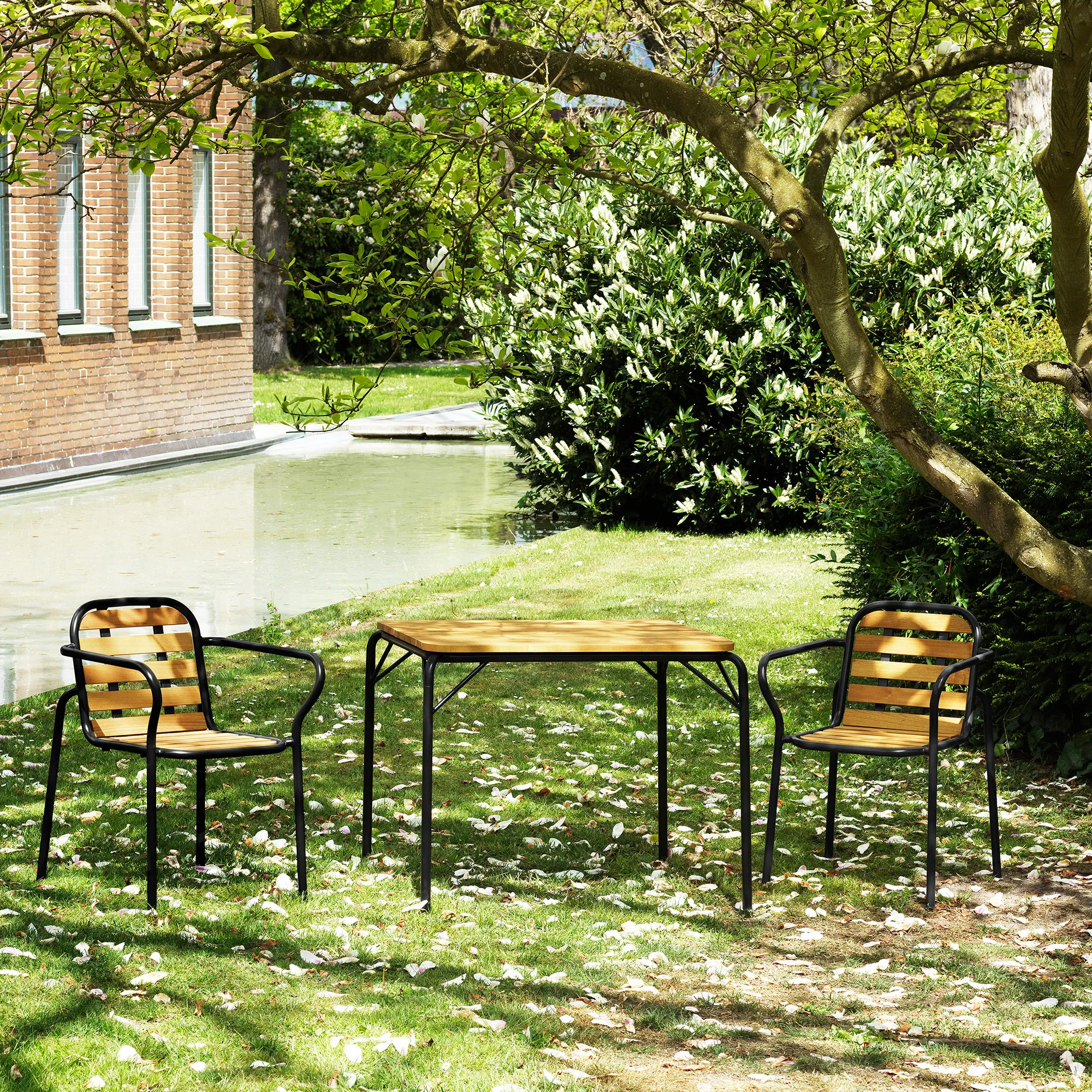 Vig Robinia buitenfauteuil - 4