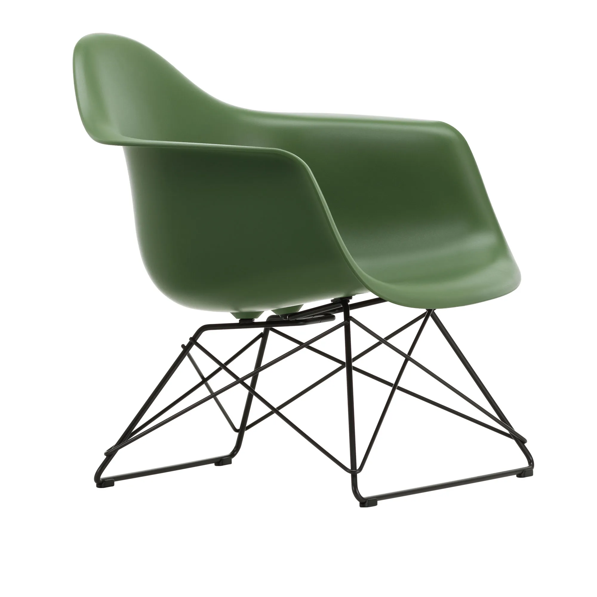 Eames RE Plastic Armchair LAR Basic Dark - 1