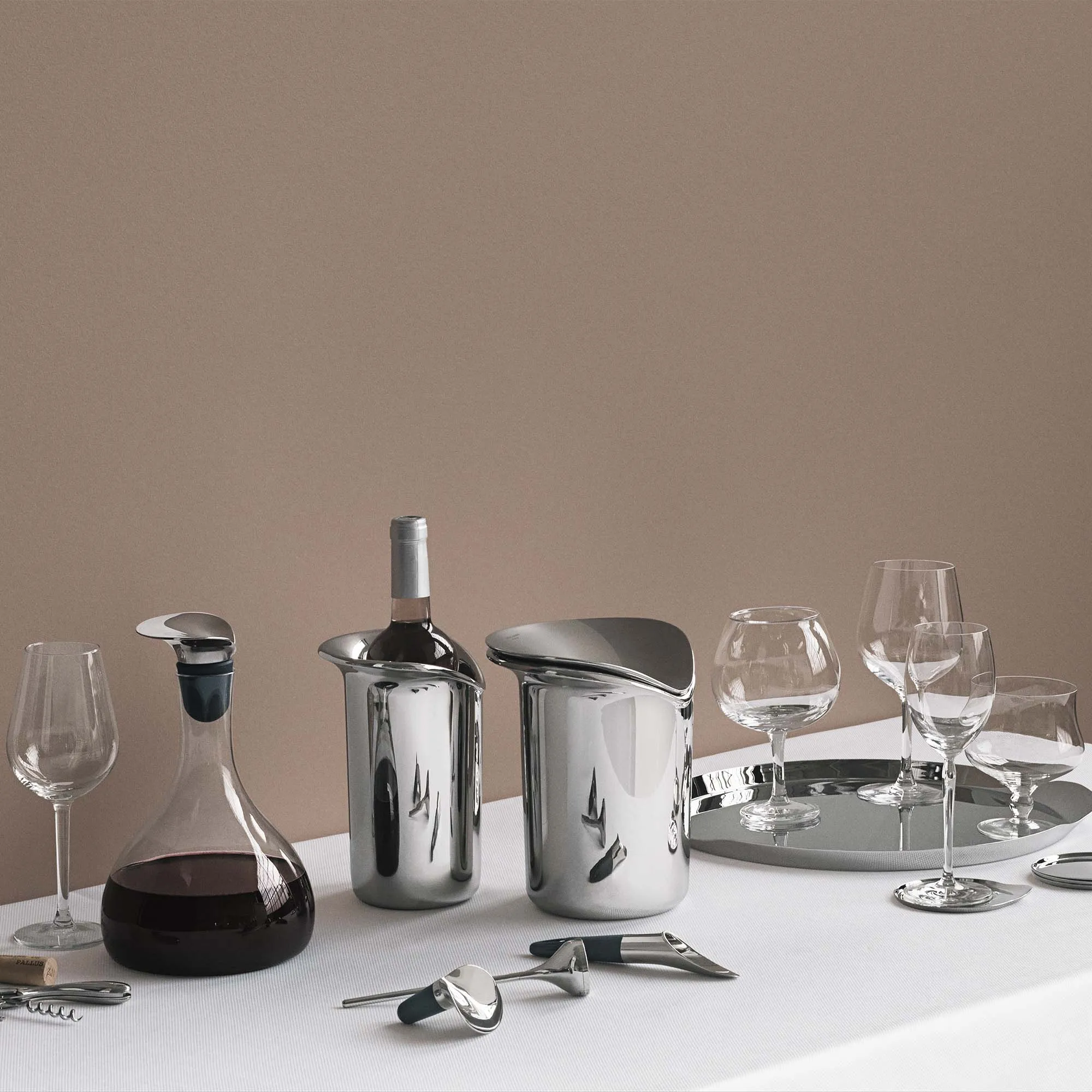 Wine & Bar Ice Bucket & Tong - 2