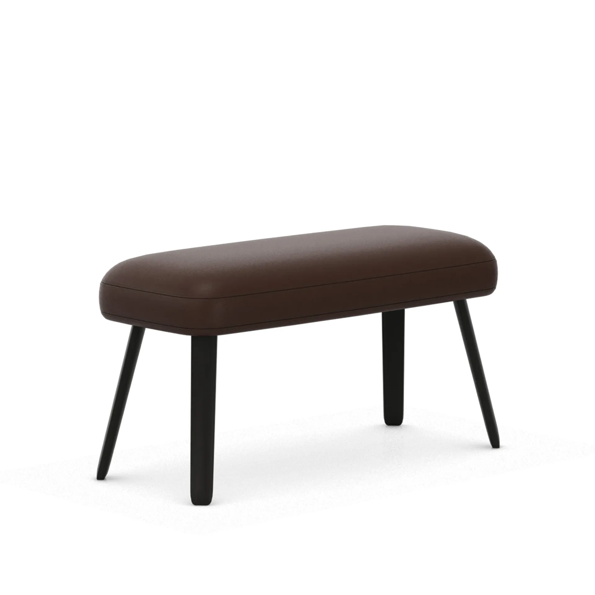 Repos Panchina Voetenbank Basic Dark - Vitra - Antonio Citterio - NO GA