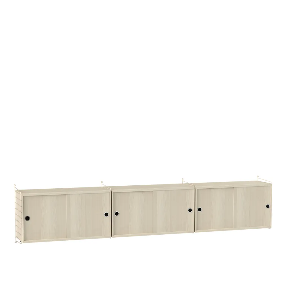 Woonkamer stellingsysteem D esdoorn/beige