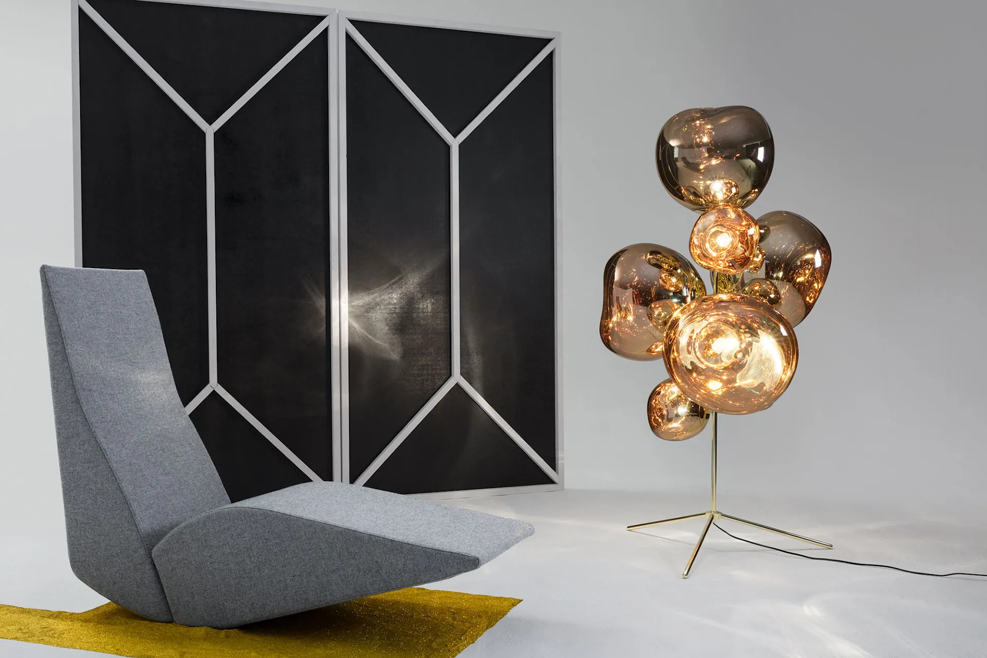 Melt Stand Chandelier - Tom Dixon - Front Design - NO GA