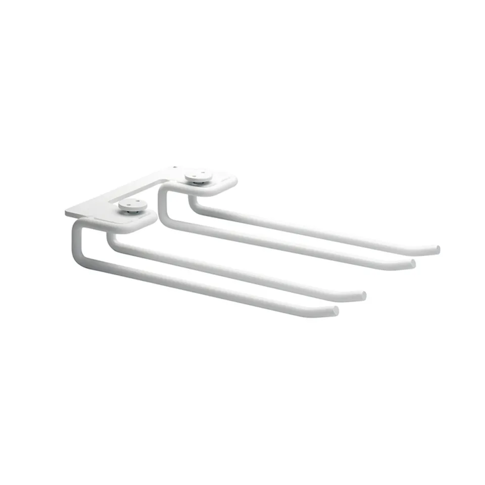 Glass pins 20cm 2-pack white