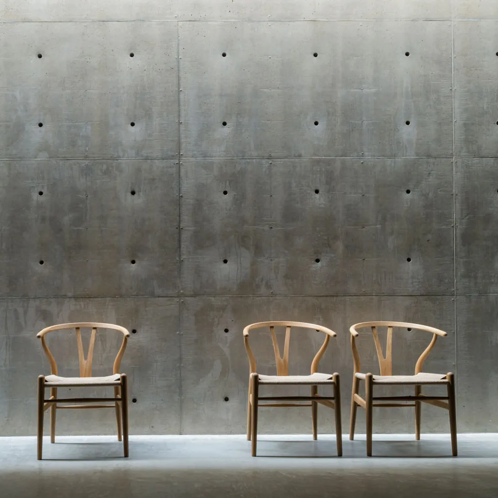 CH24 Wishbone Chair Walnut/Natural Cord - 3