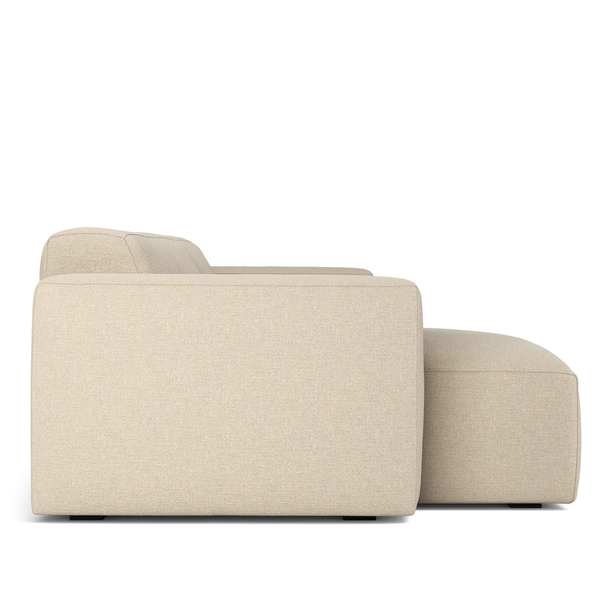 Brick 3-Seater Chaise Lounge Left - 3