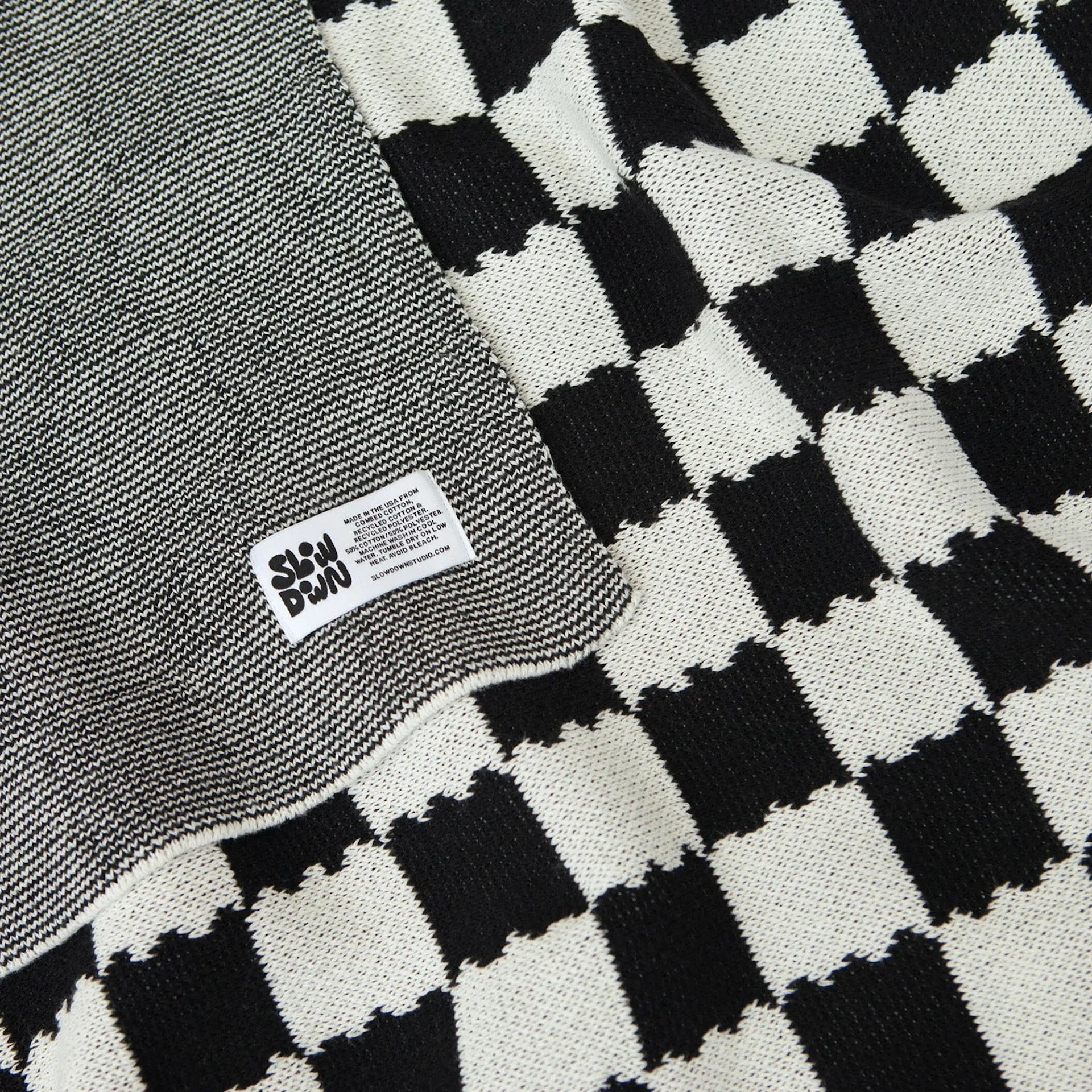 Chilton Knit Blanket - Slowdown Studio - NO GA