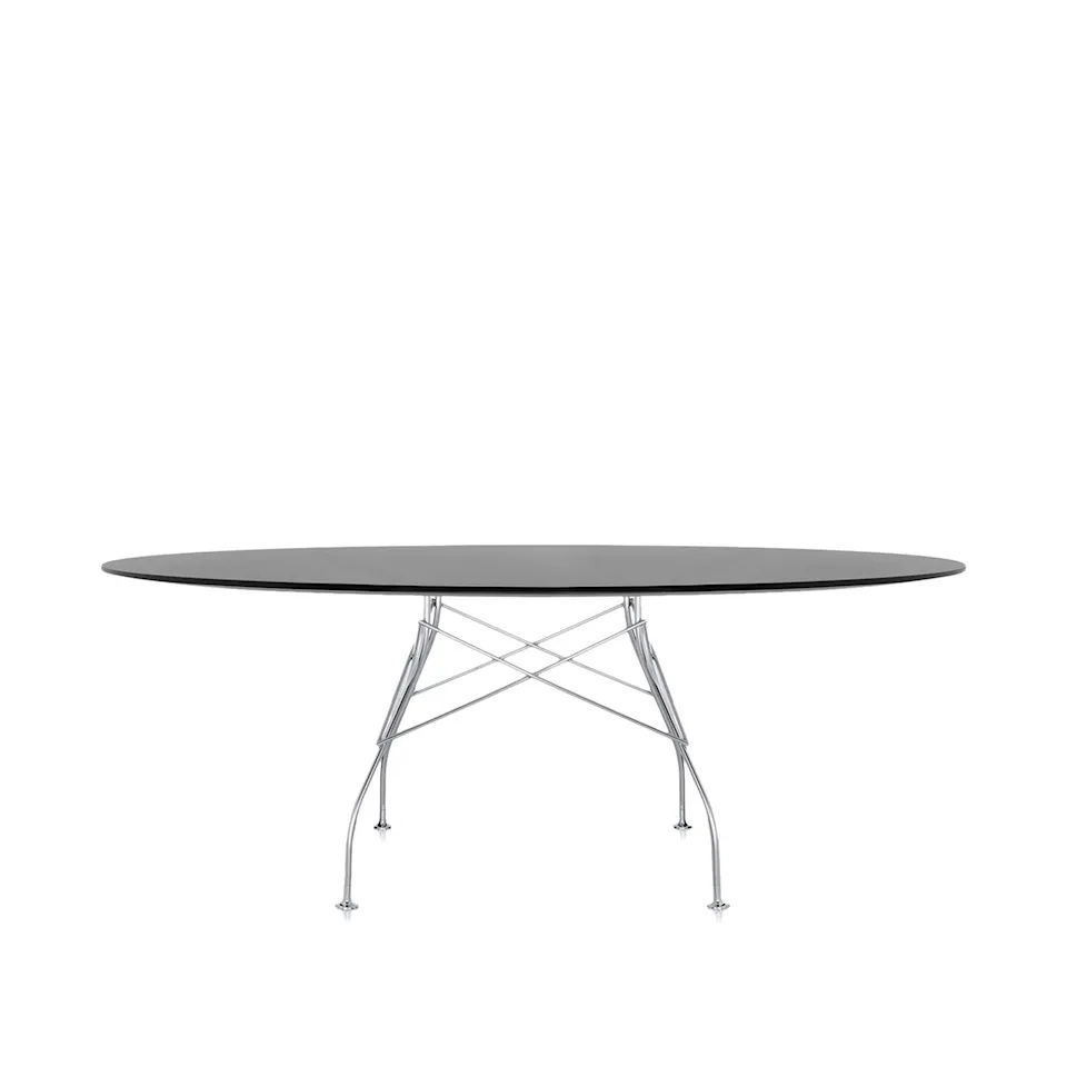 Glossy Oval Table