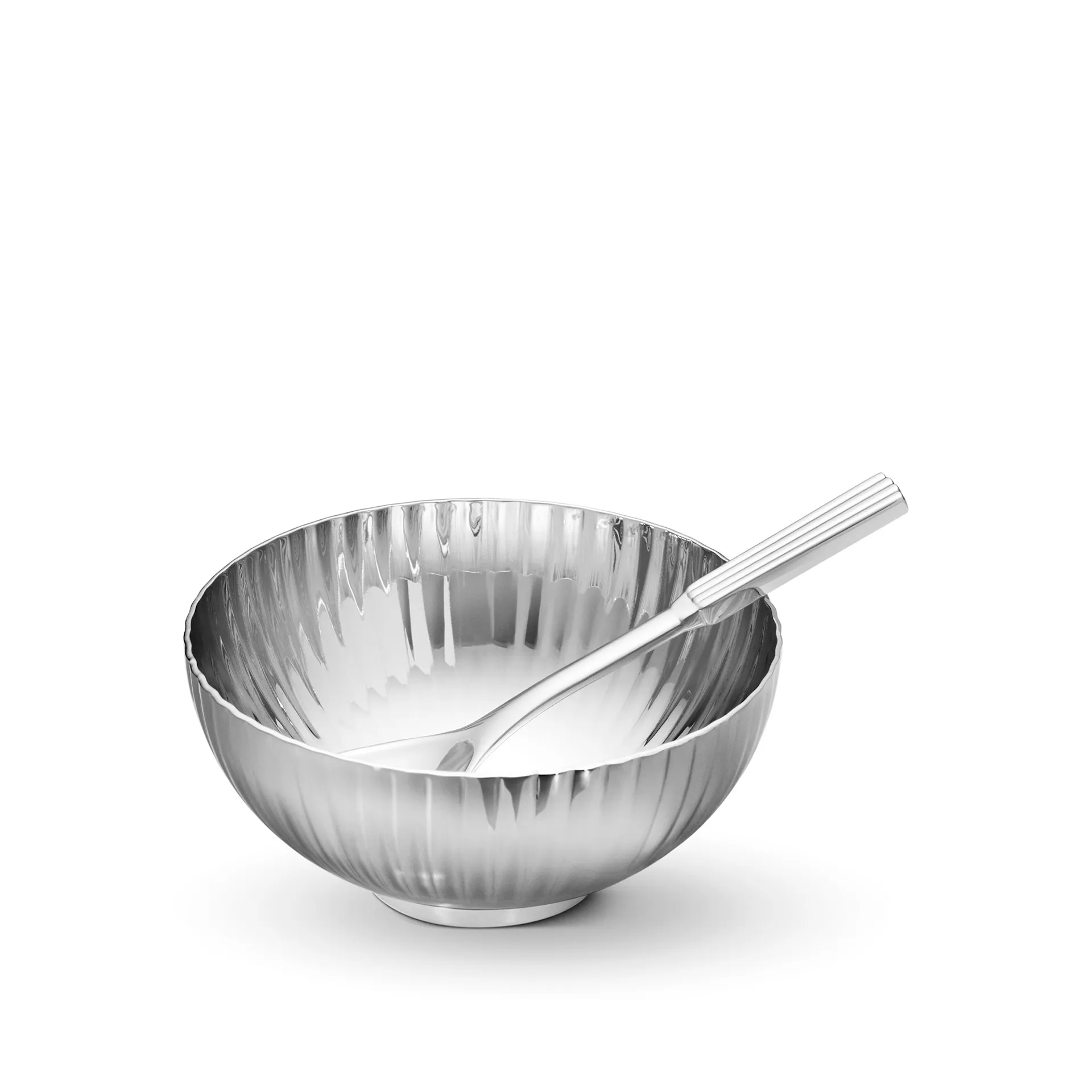 Bernadotte Salt Cellar & Spoon - Georg Jensen - NO GA