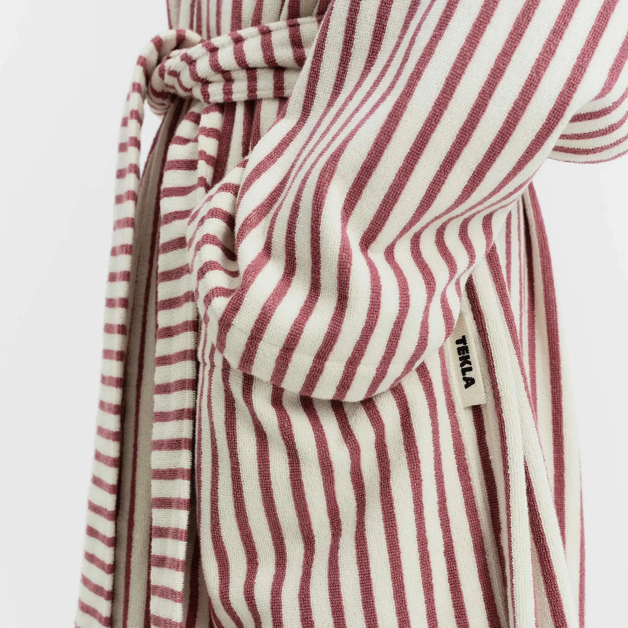 Hooded Ripple Stripes badjas - 4