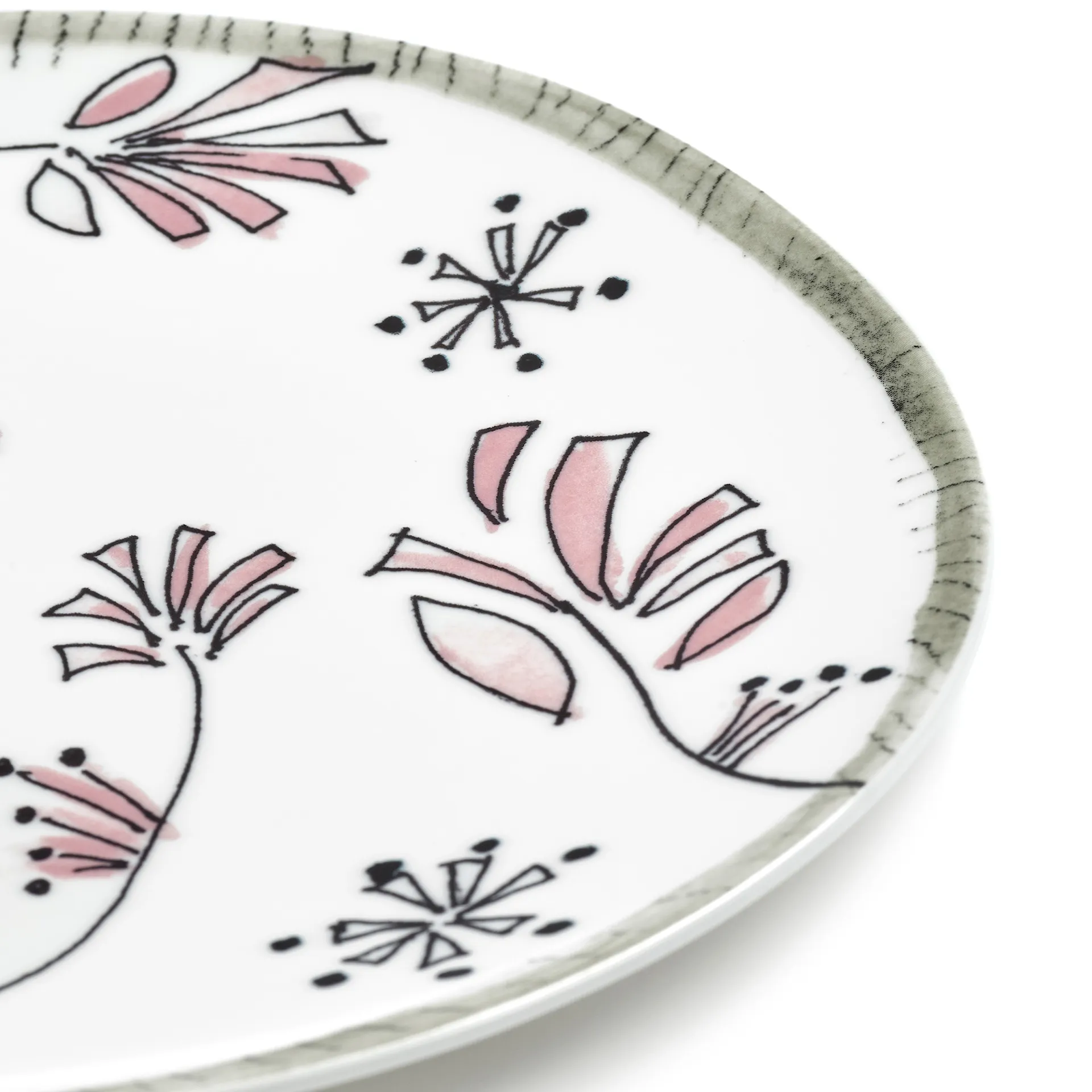 Bread Plate Fiore Rosa - Set of 2 - Serax - NO GA