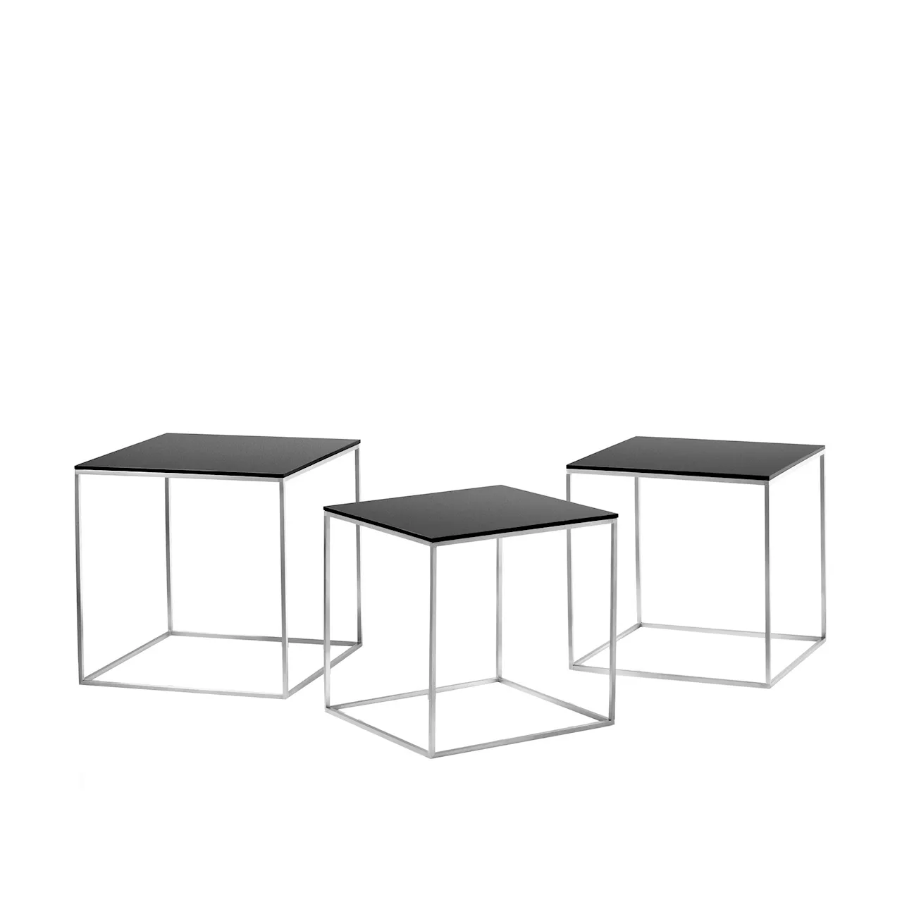 PK71, Set of 3, Black acrylic