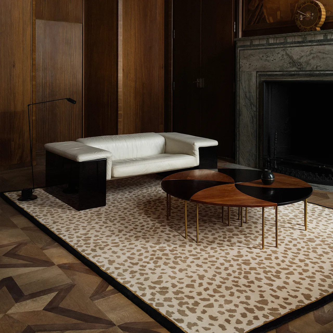 Gild 03 Leopard Wool Rug