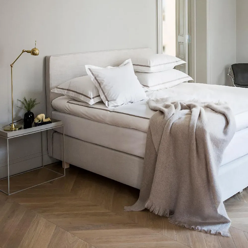 Singolo Duvet cover Organic Sand - 2