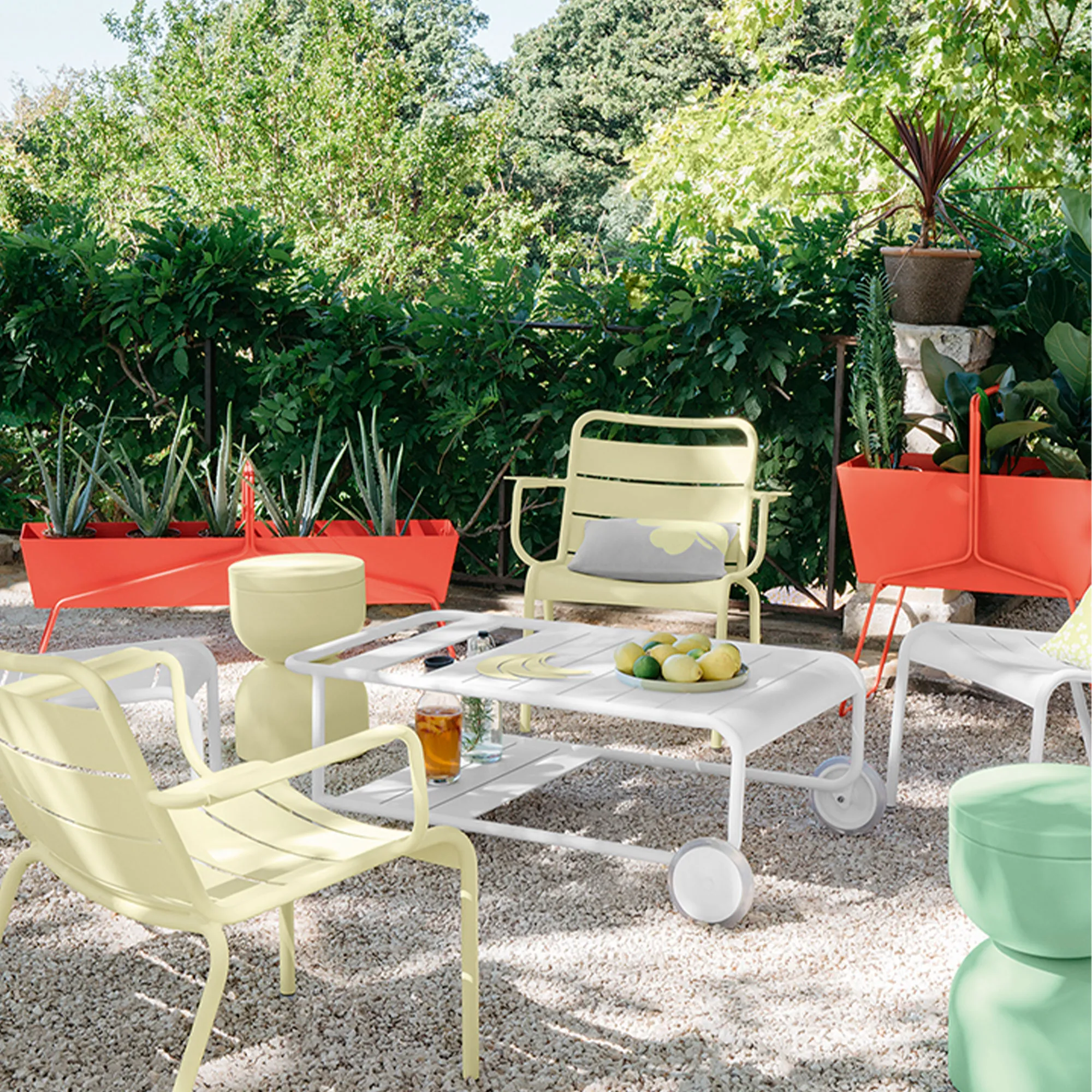 Luxembourg Low Armchair