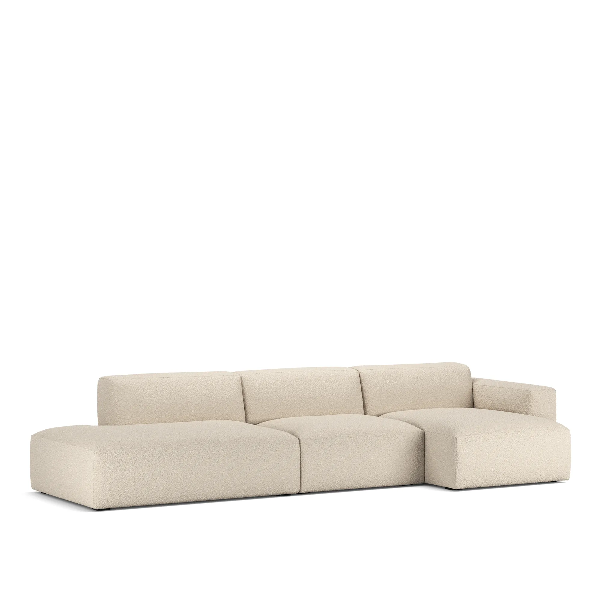 Brick 3-personers sofa chaiselong åben ende venstre - 2