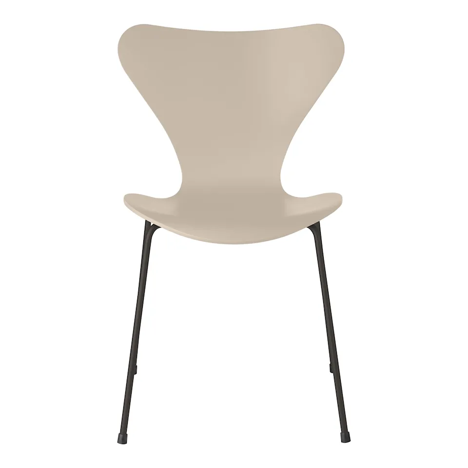 Series 7 chair 3107 beech veneer steel frame warm graphite