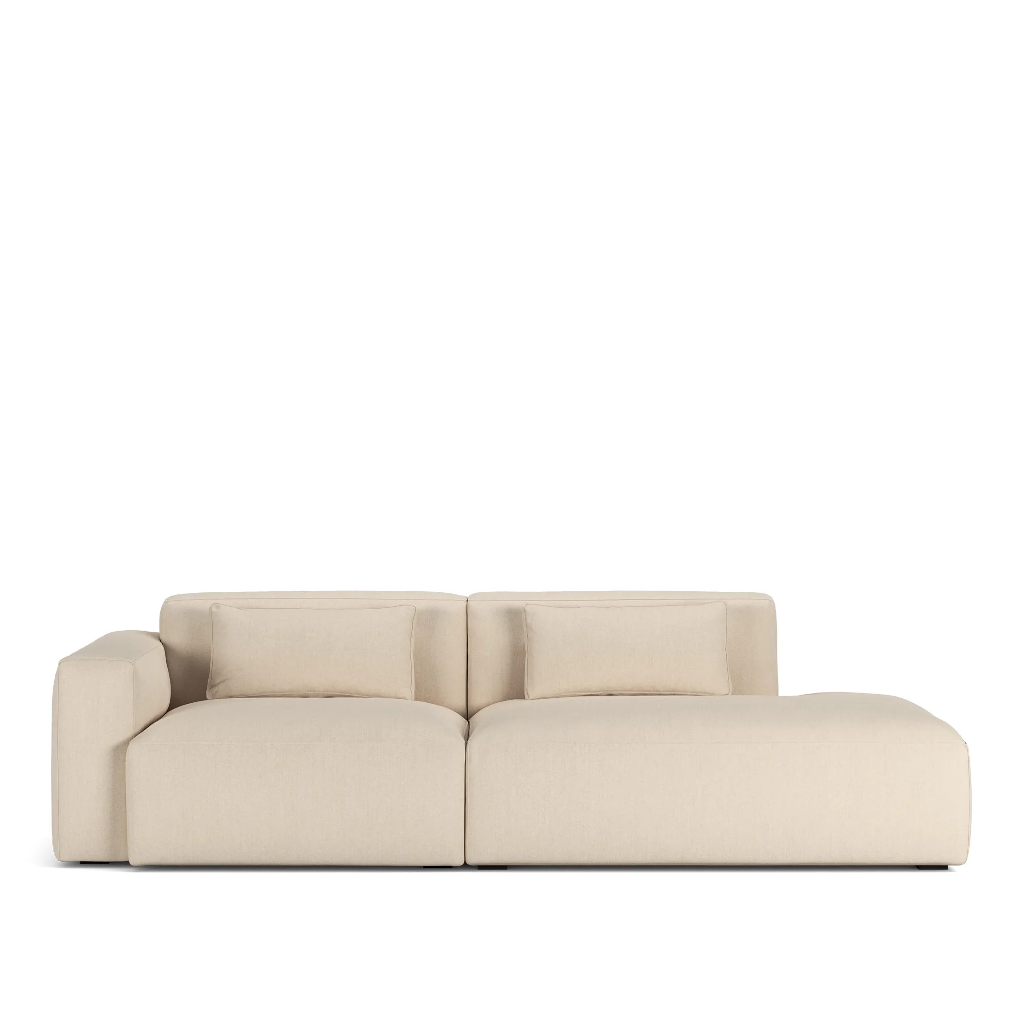 Brick 2-Seater Open End Right - 9