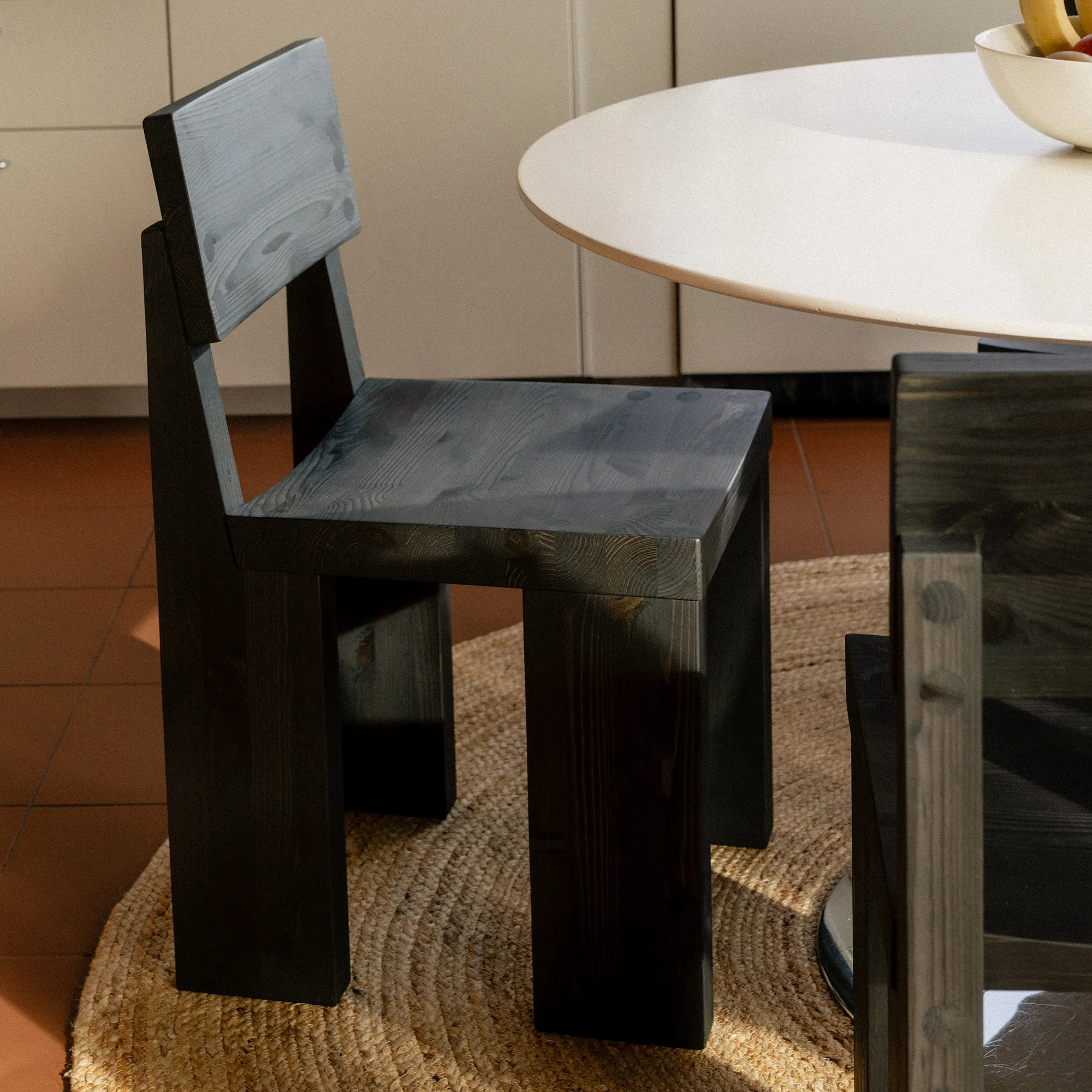 001 Dining Chair Black - 4