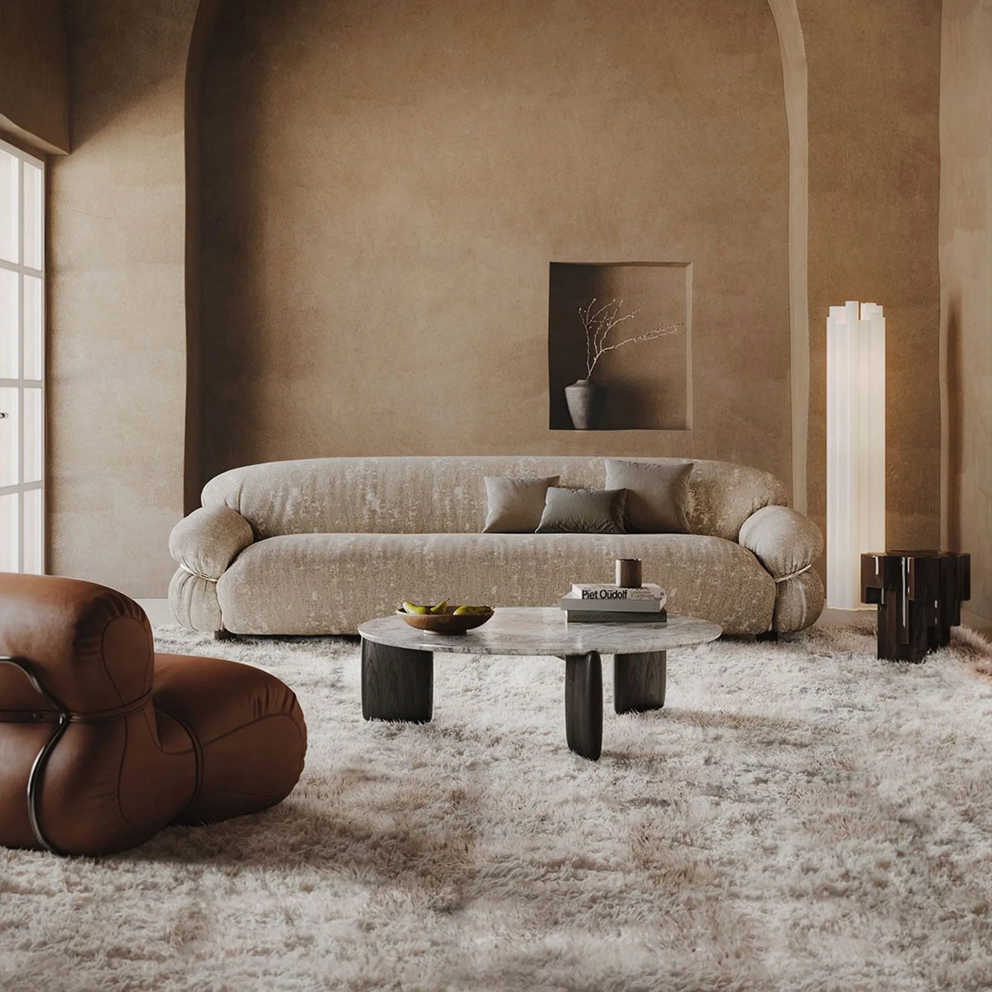 Sesann 3-Seater Sofa - 2