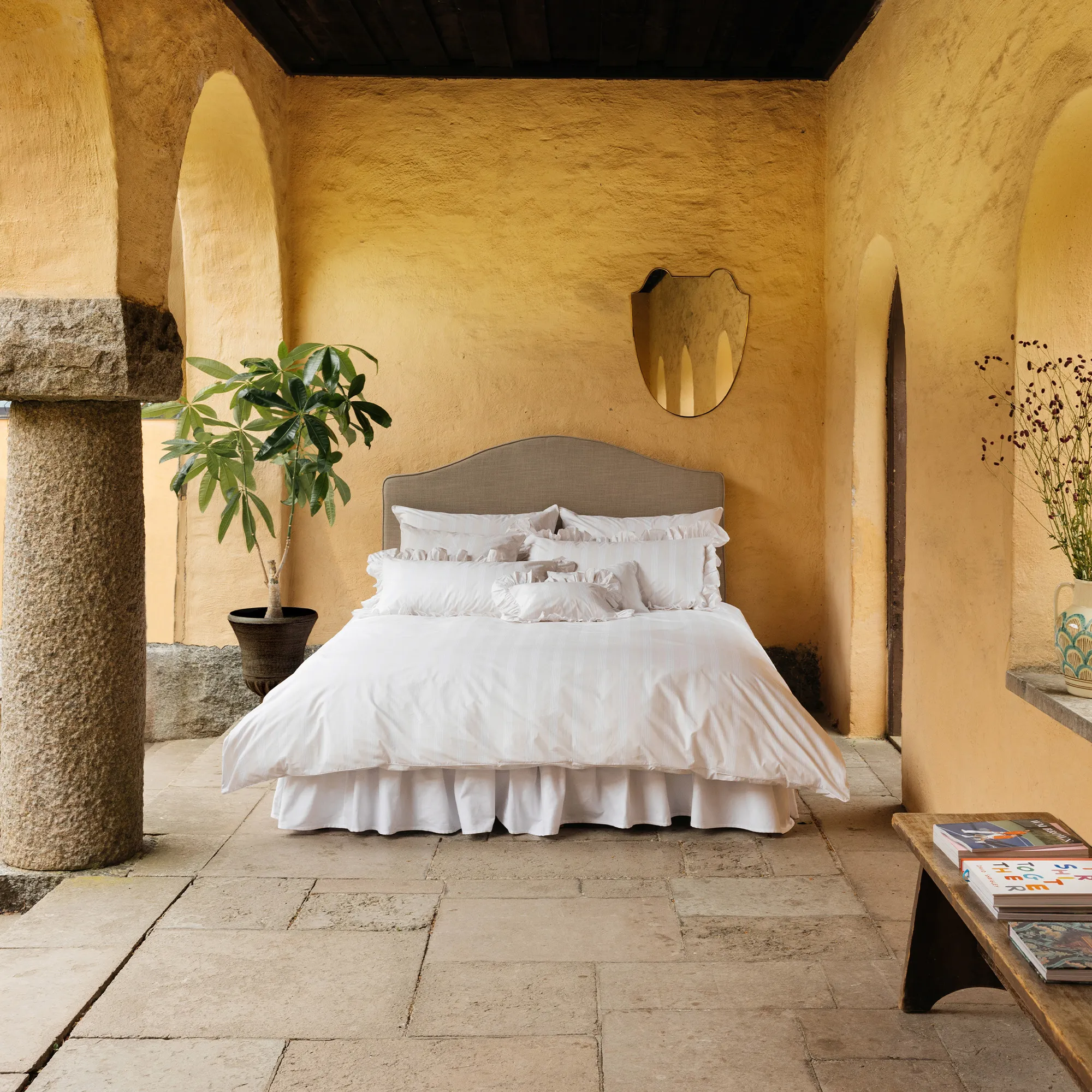 Camicia Beige Pillowcase - 3