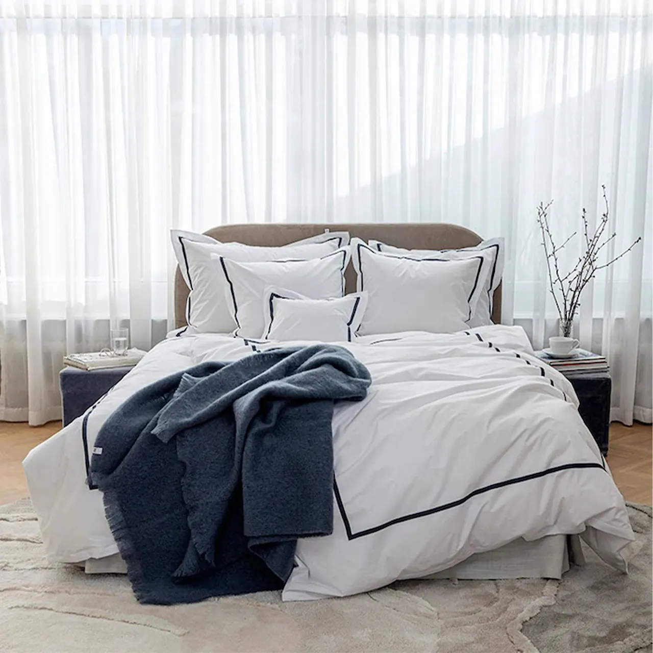 Senzo Blanket - Dark Blue