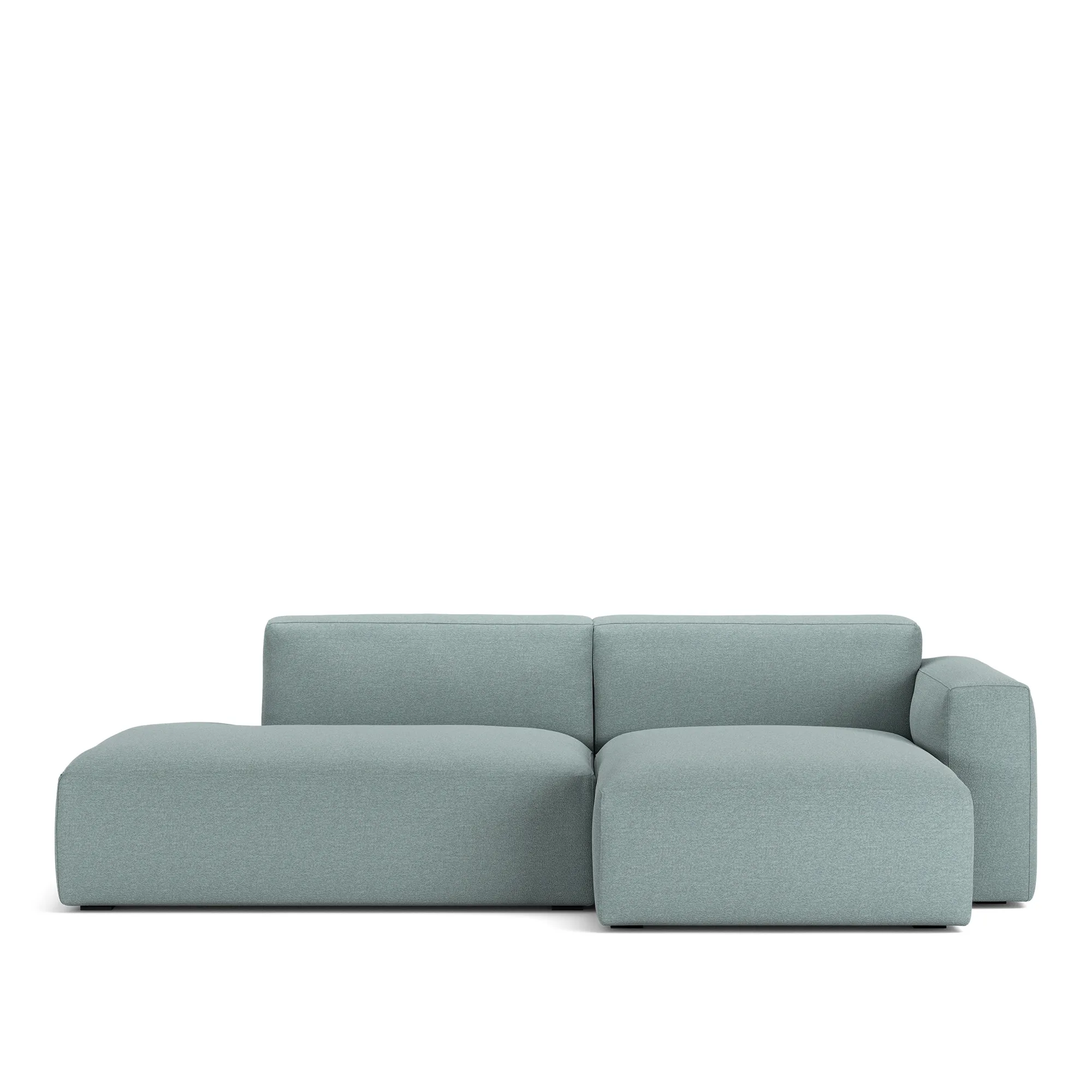 Brick 2-Seater Chaise Lounge Open End Left - 1